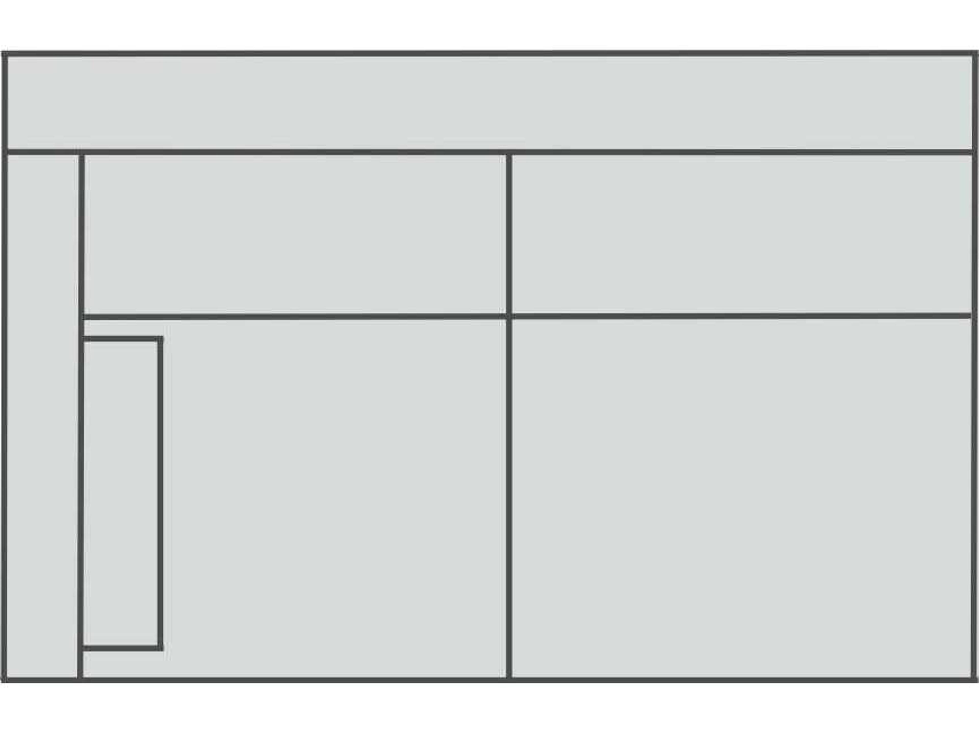 Preston Left Arm Modular Loveseat