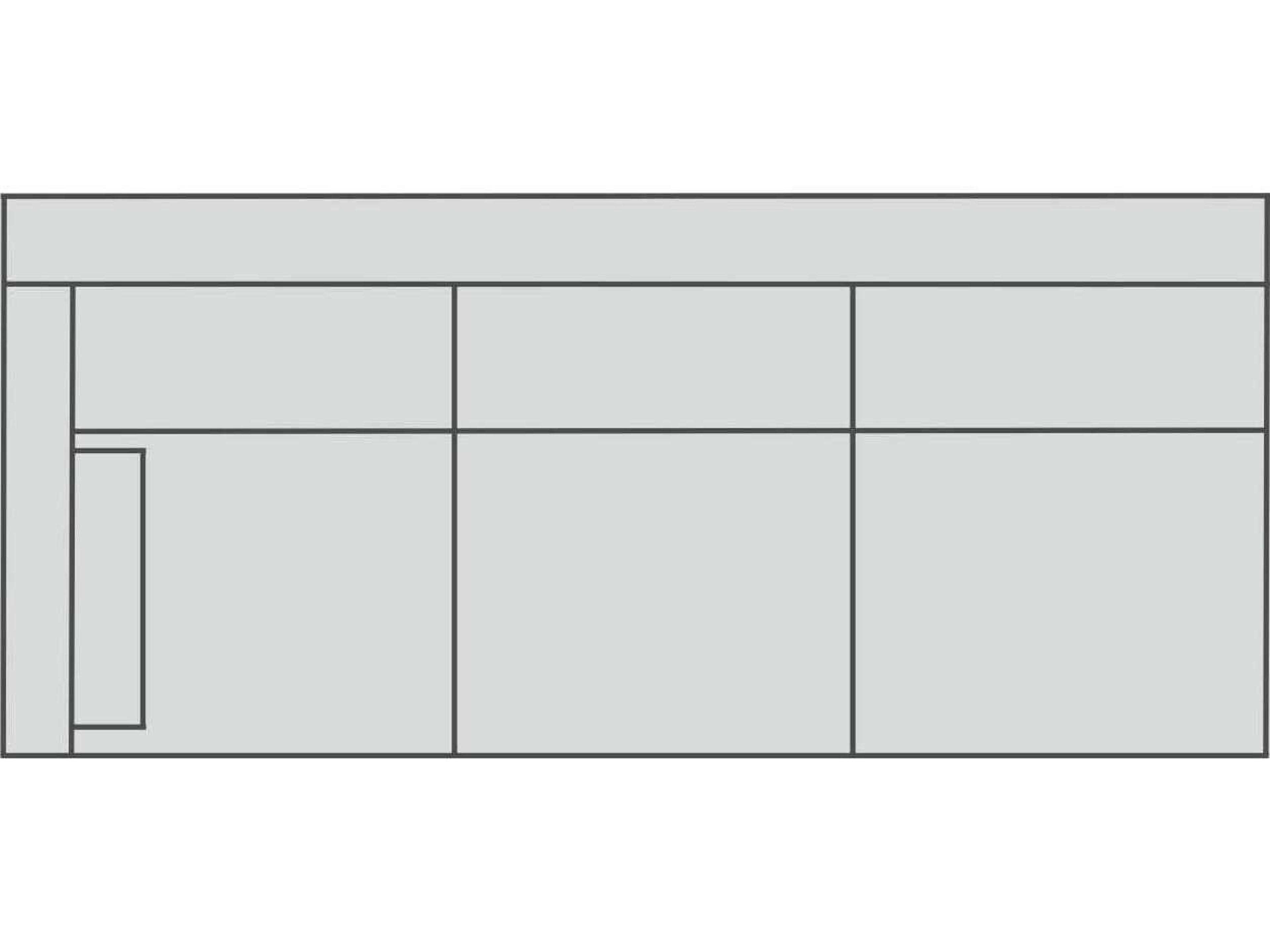Preston Left Arm Modular Sofa