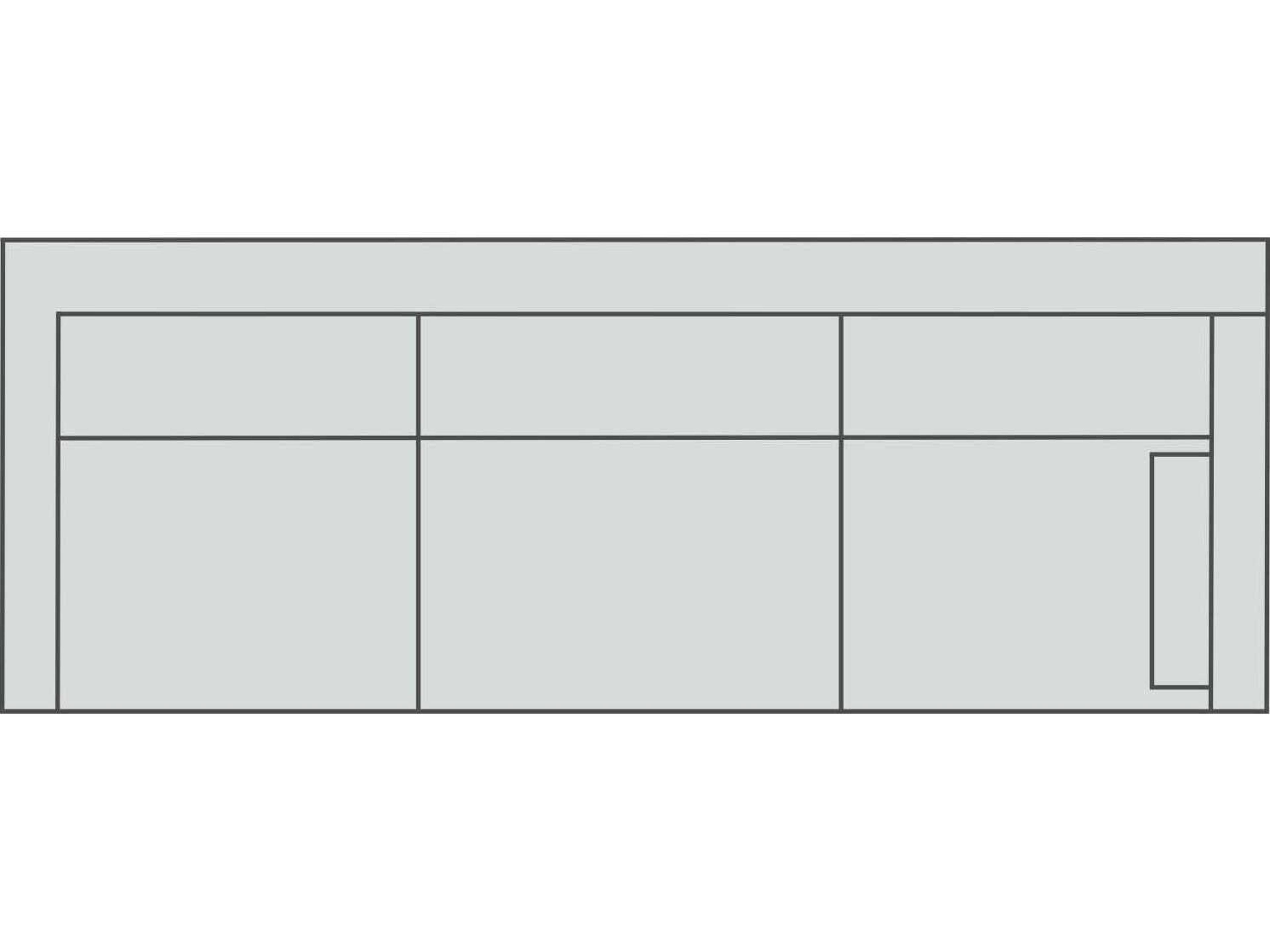 Bailey Right Arm Corner Modular Sofa