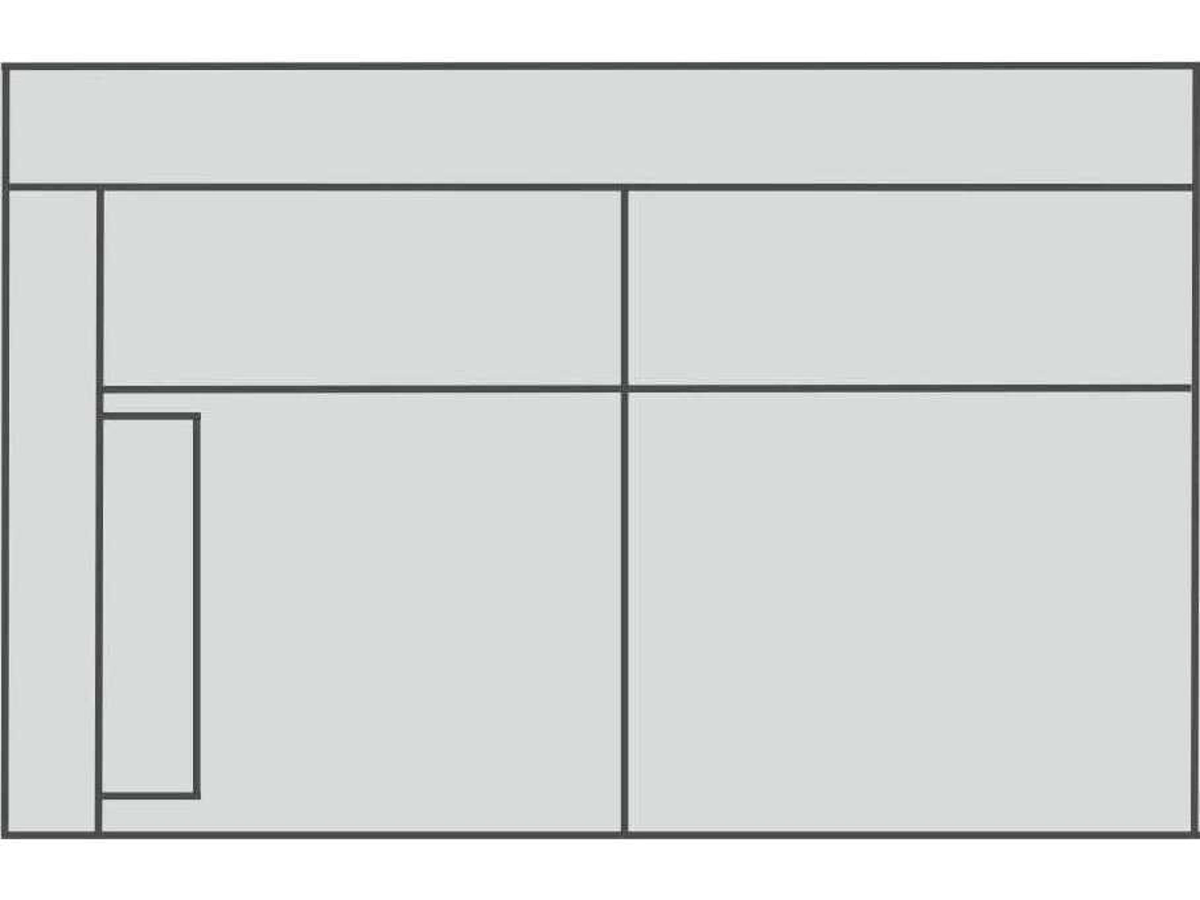 Bailey Left Arm Modular Loveseat