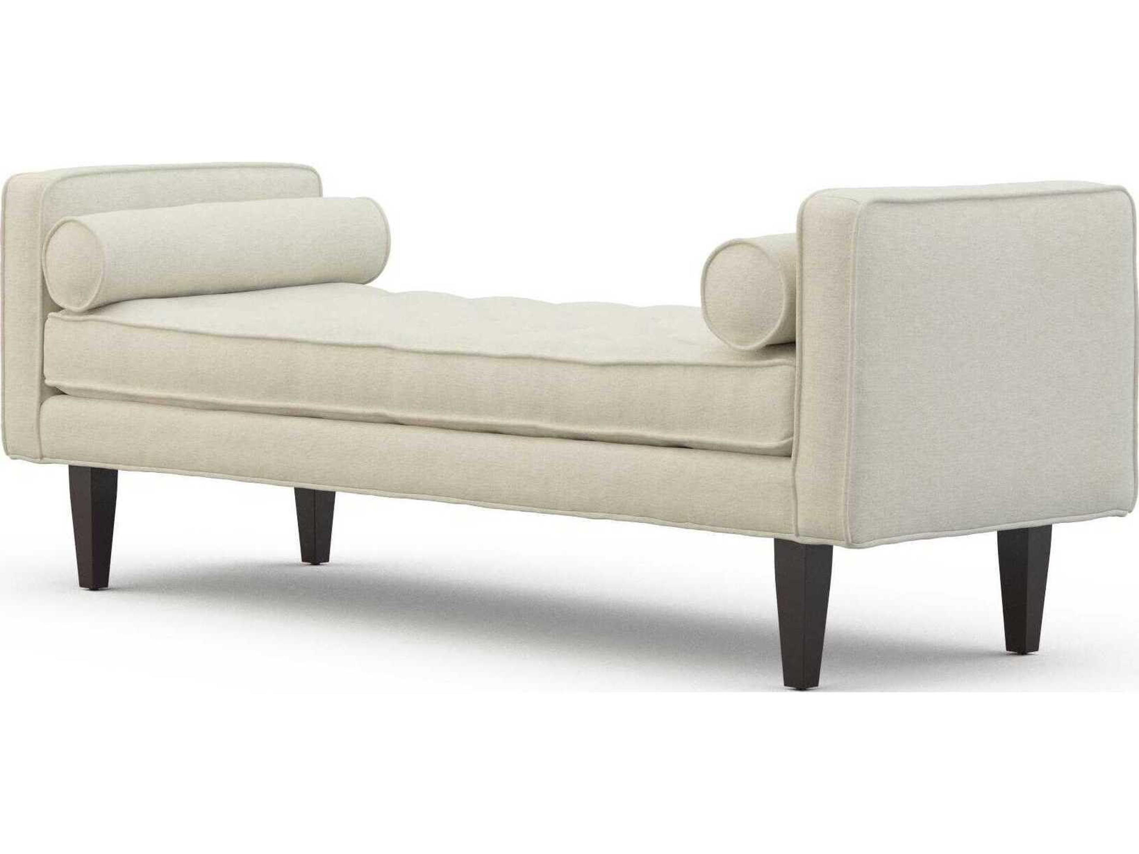 Precedent Erin Beige Upholstered Accent Bench