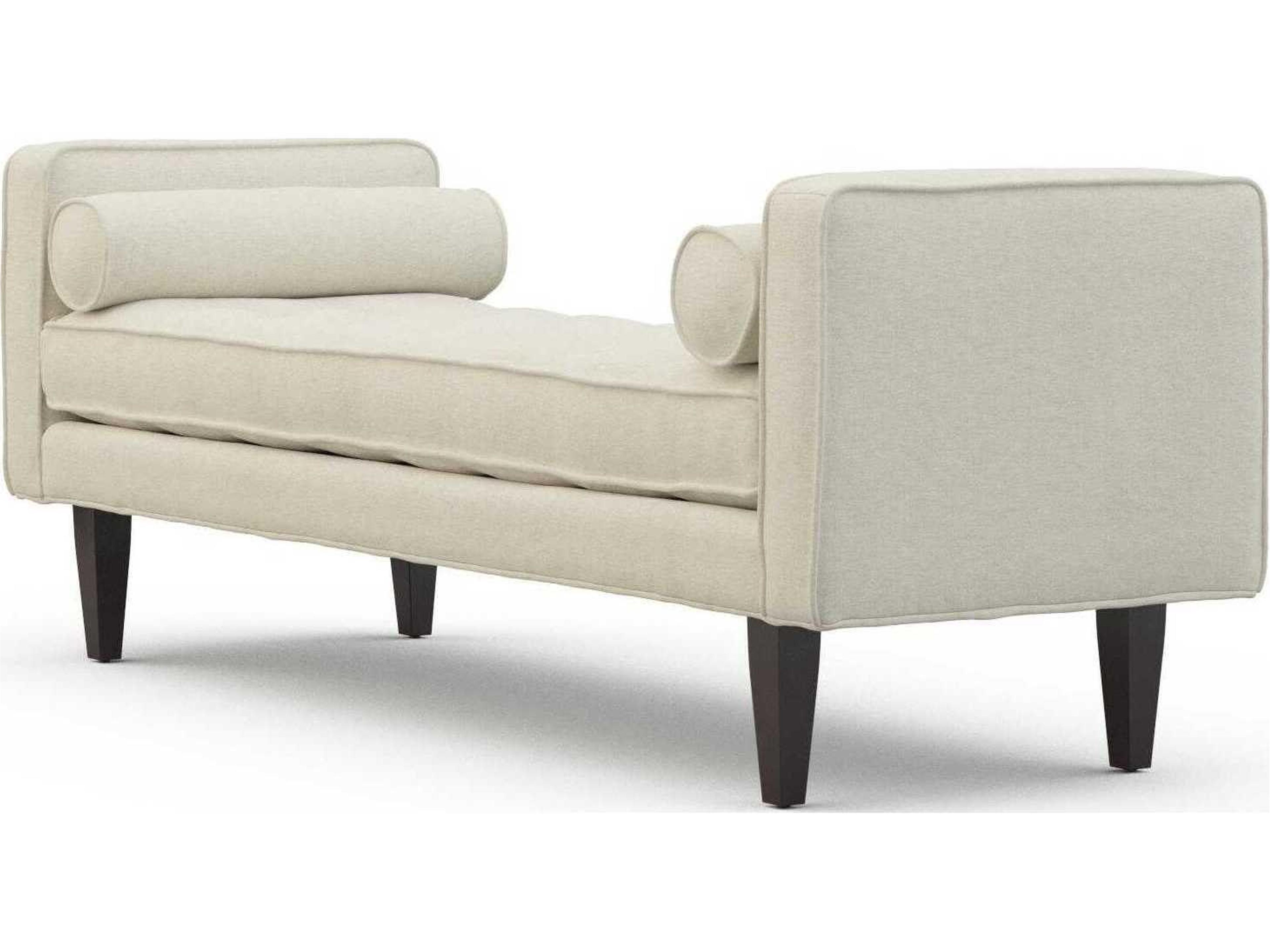 Precedent Erin Beige Upholstered Accent Bench