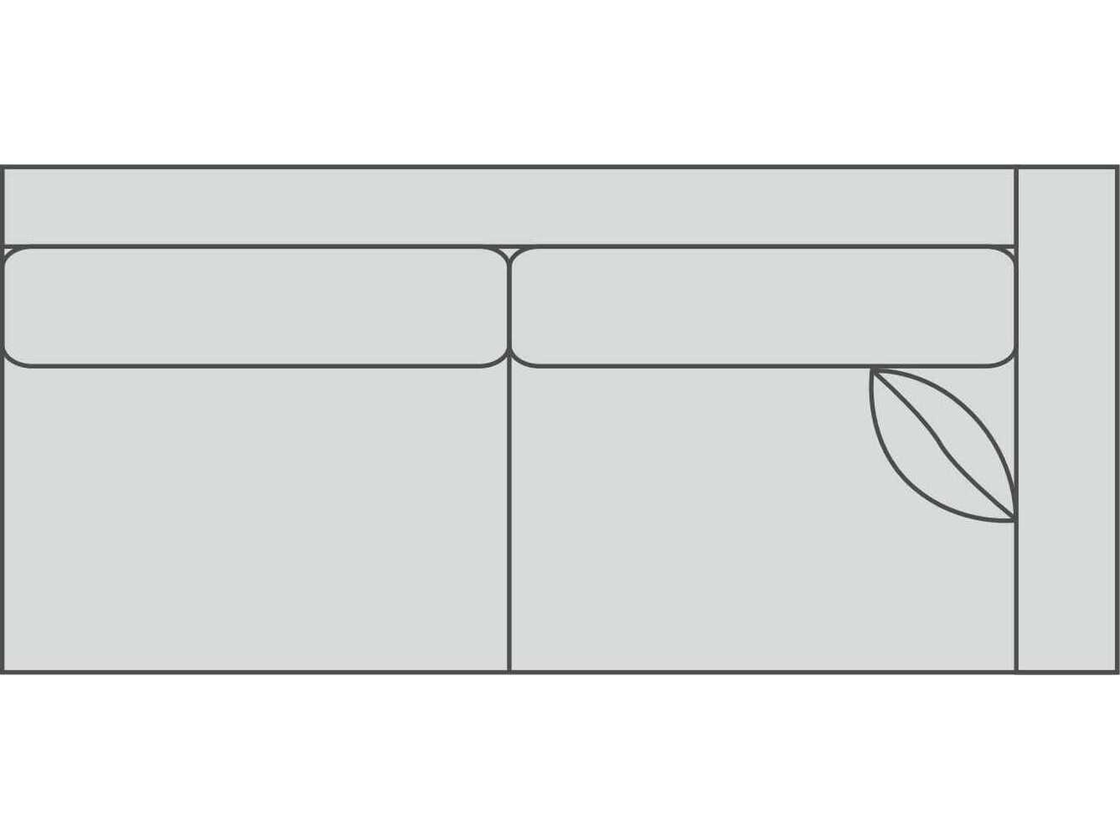 Nicole Right Arm Modular Sofa