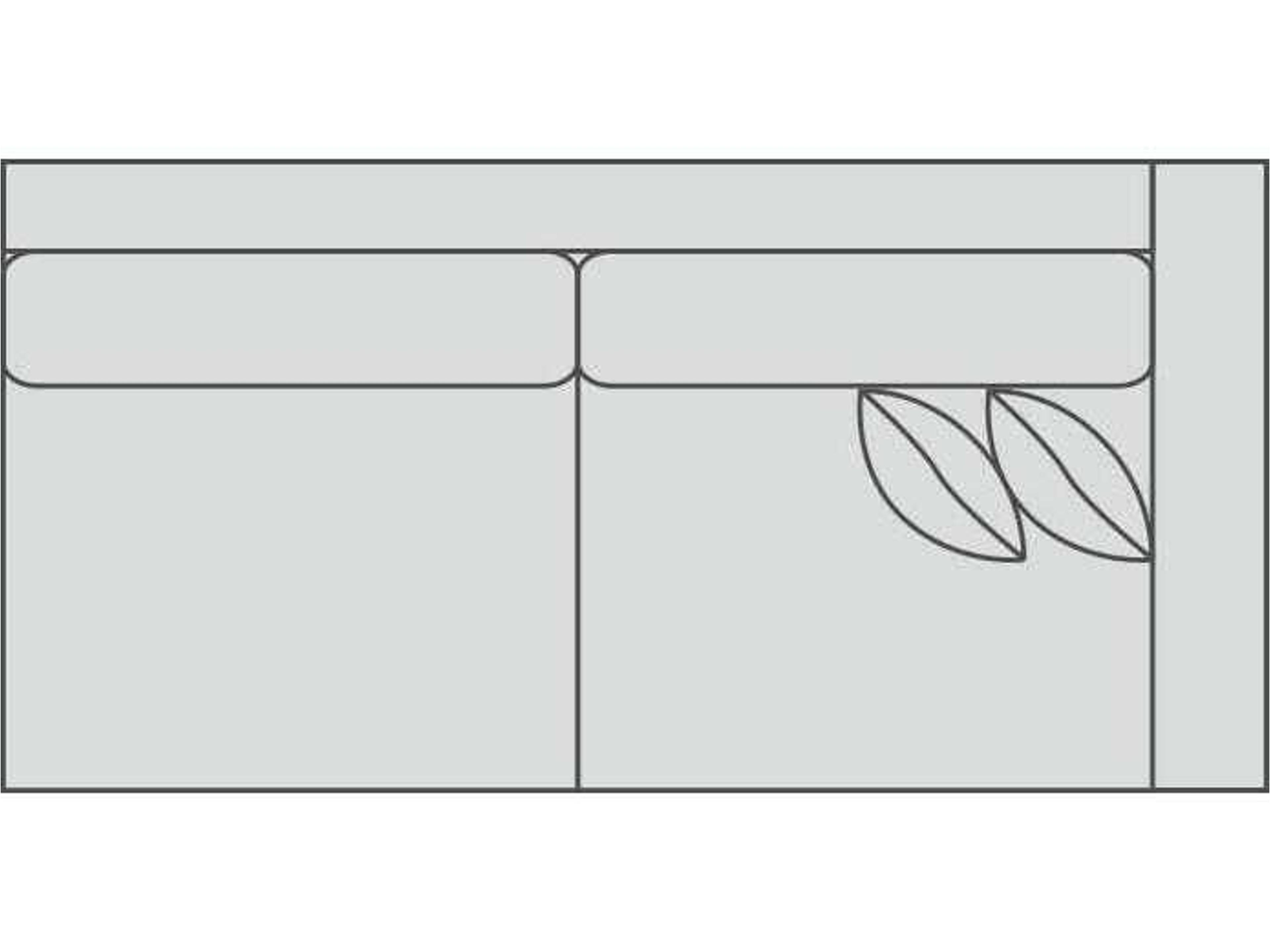 Hilton Right Arm Modular Sofa