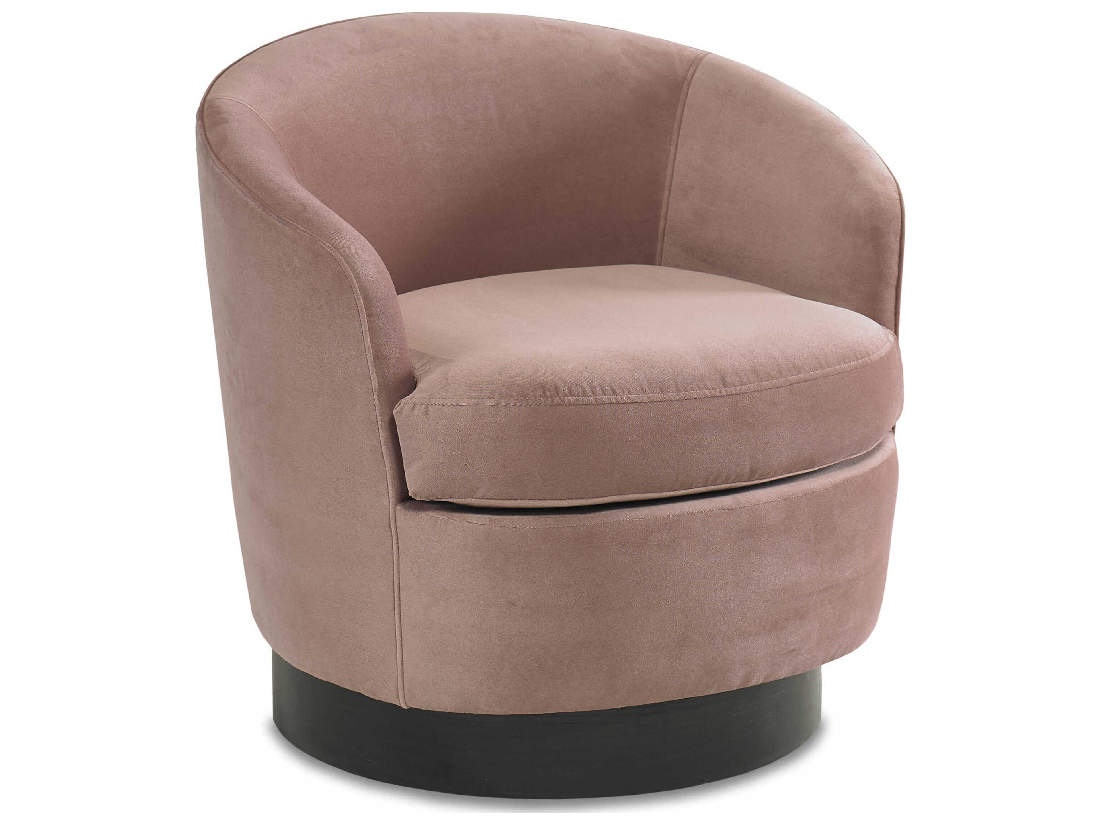 Claudia Swivel Velvet Accent Chair