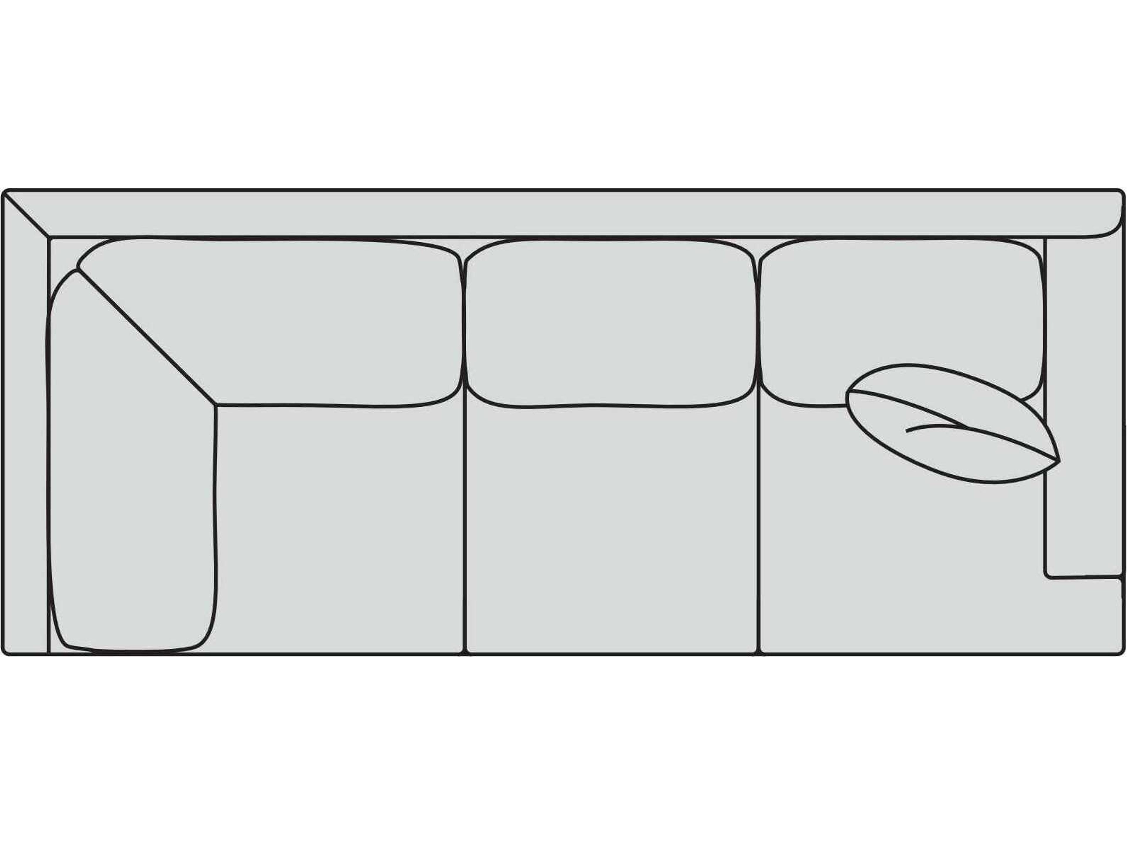 Samuel Right Arm Corner Modular Sofa