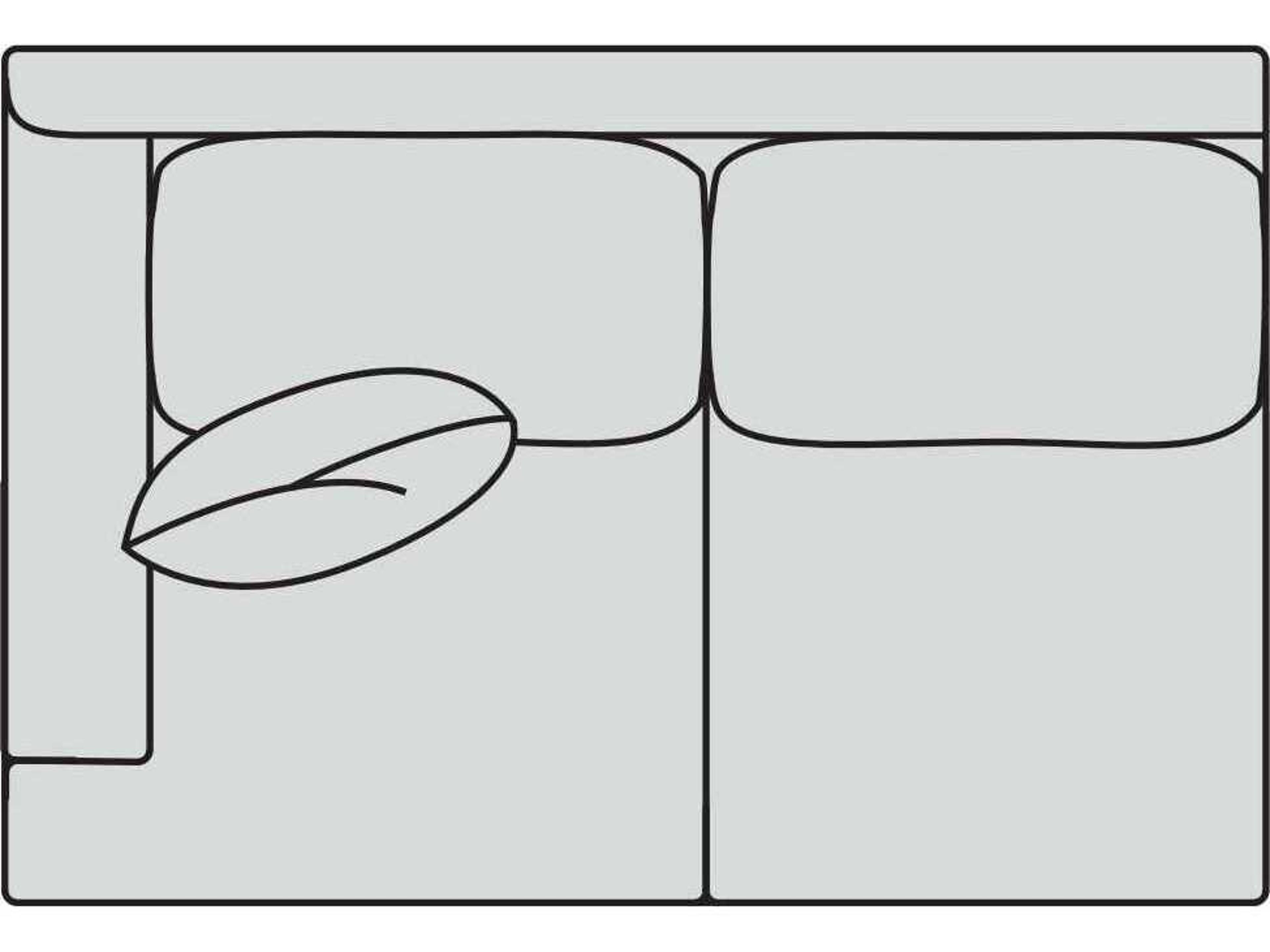 Samuel Left Arm Modular Loveseat