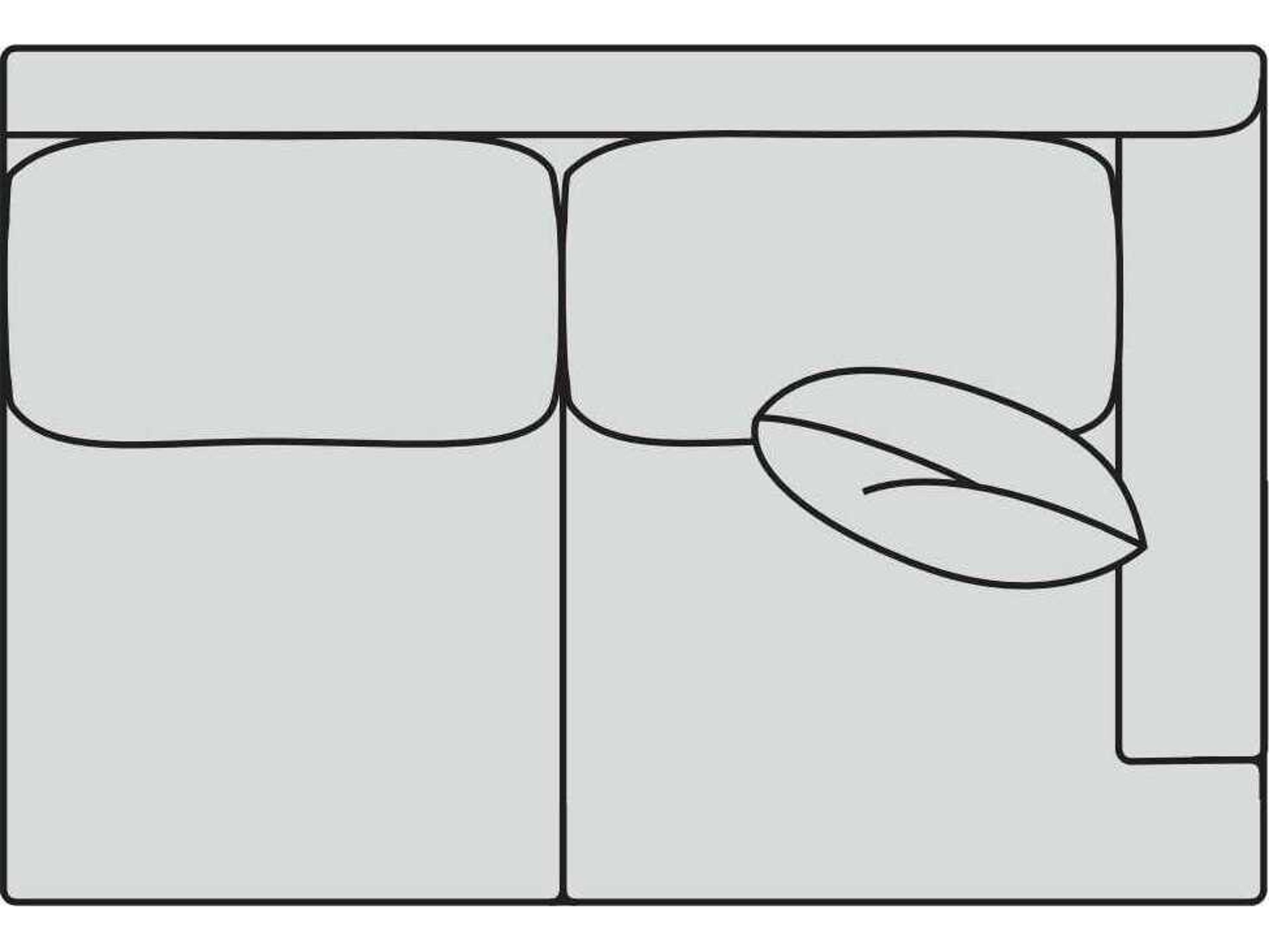Samuel Right Arm Modular Loveseat