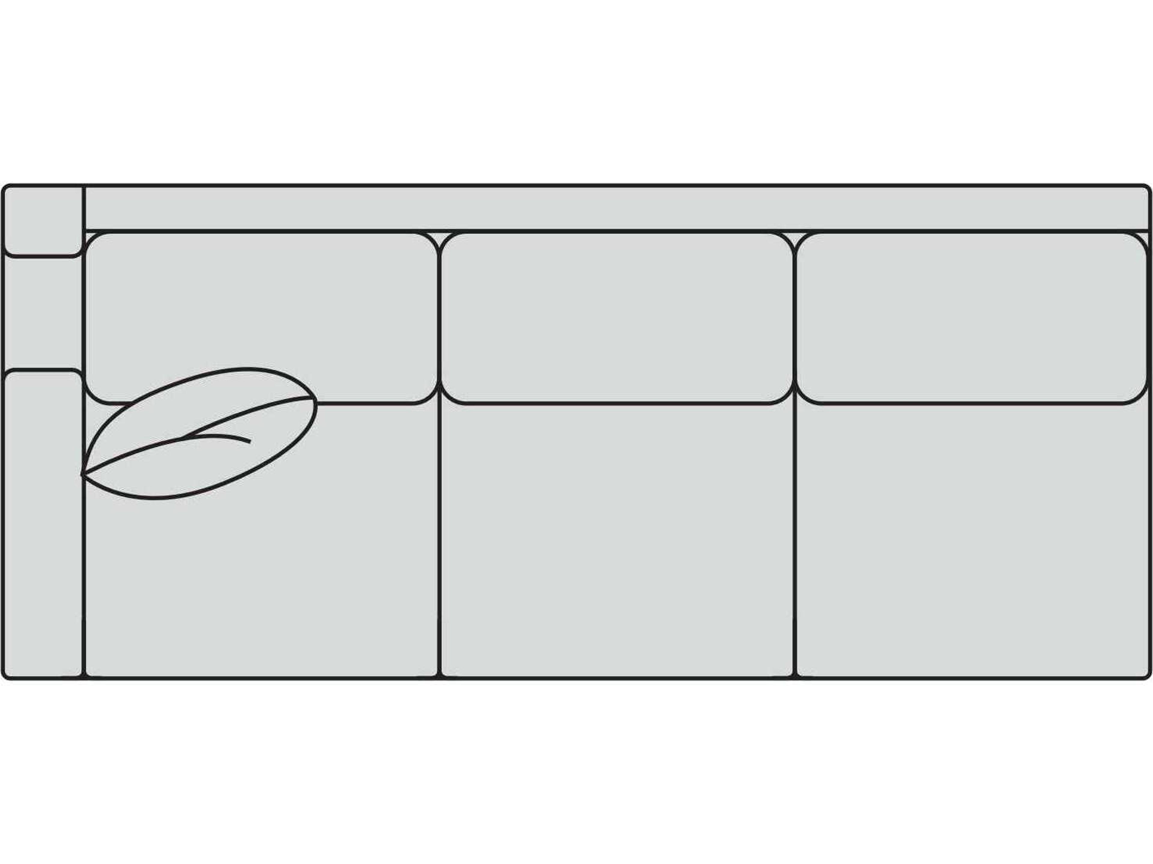 Arlington Left Arm Modular Sofa