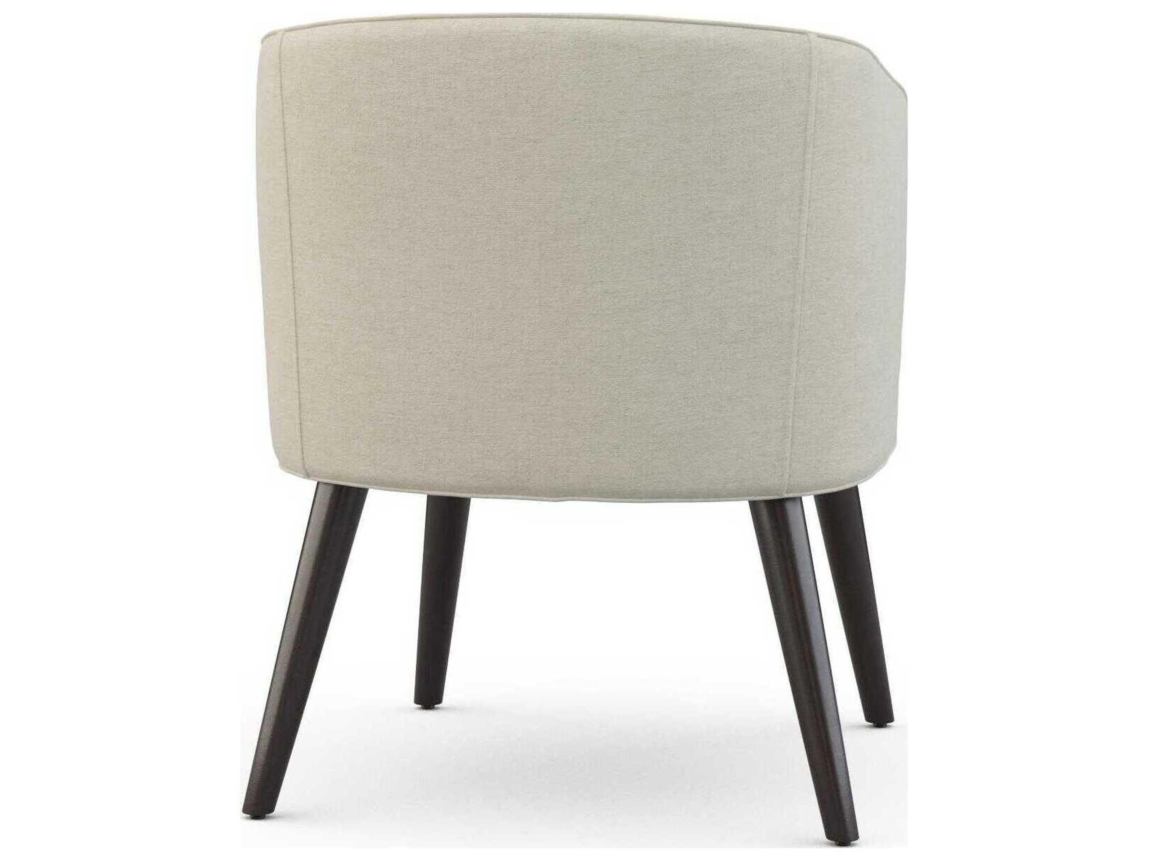 Precedent Ariana Oak Wood Upholstered Arm Dining Chair