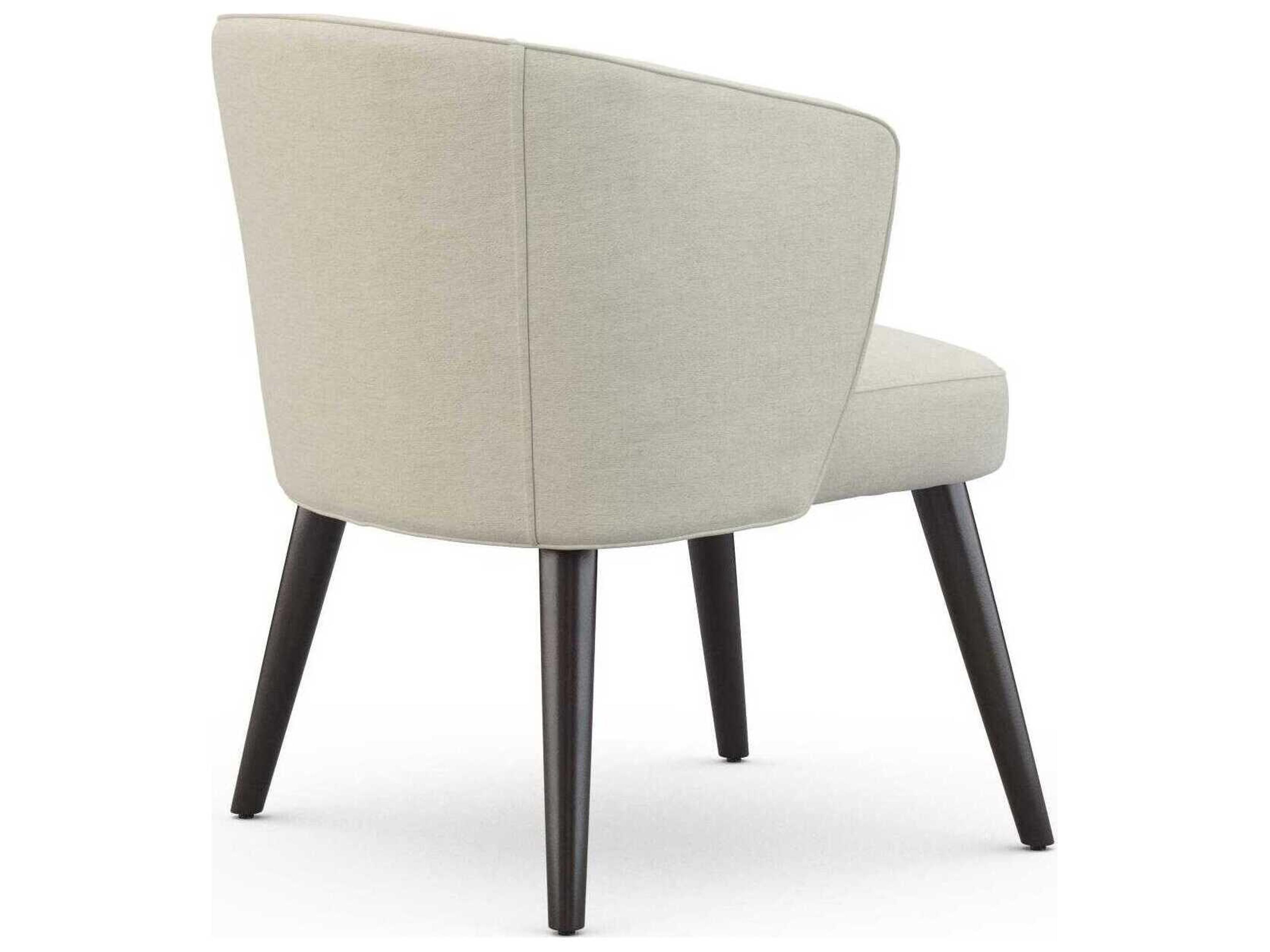 Precedent Ariana Oak Wood Upholstered Arm Dining Chair