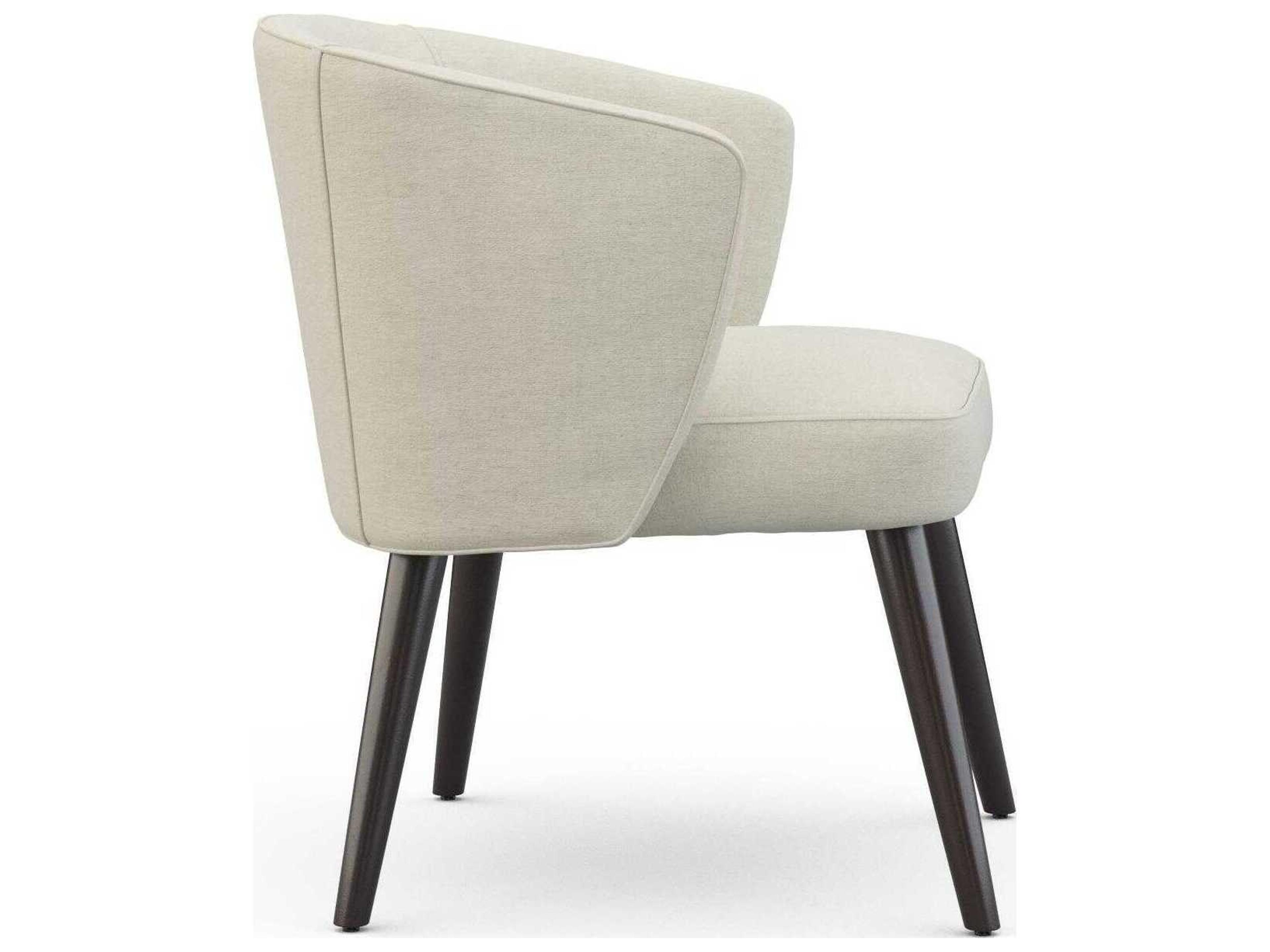 Precedent Ariana Beige Upholstered Arm Dining Chair