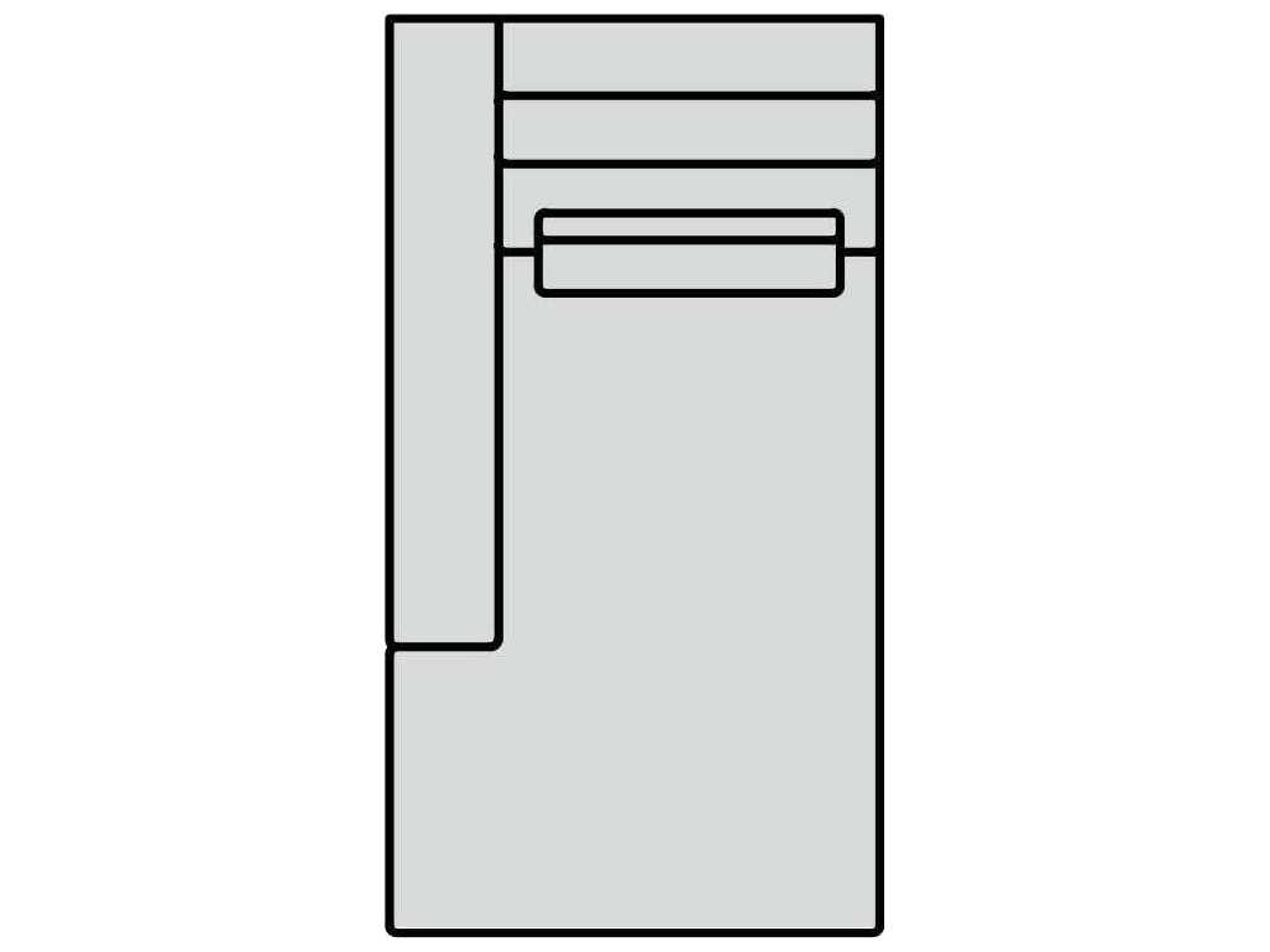 Geneva Left arm Chaise