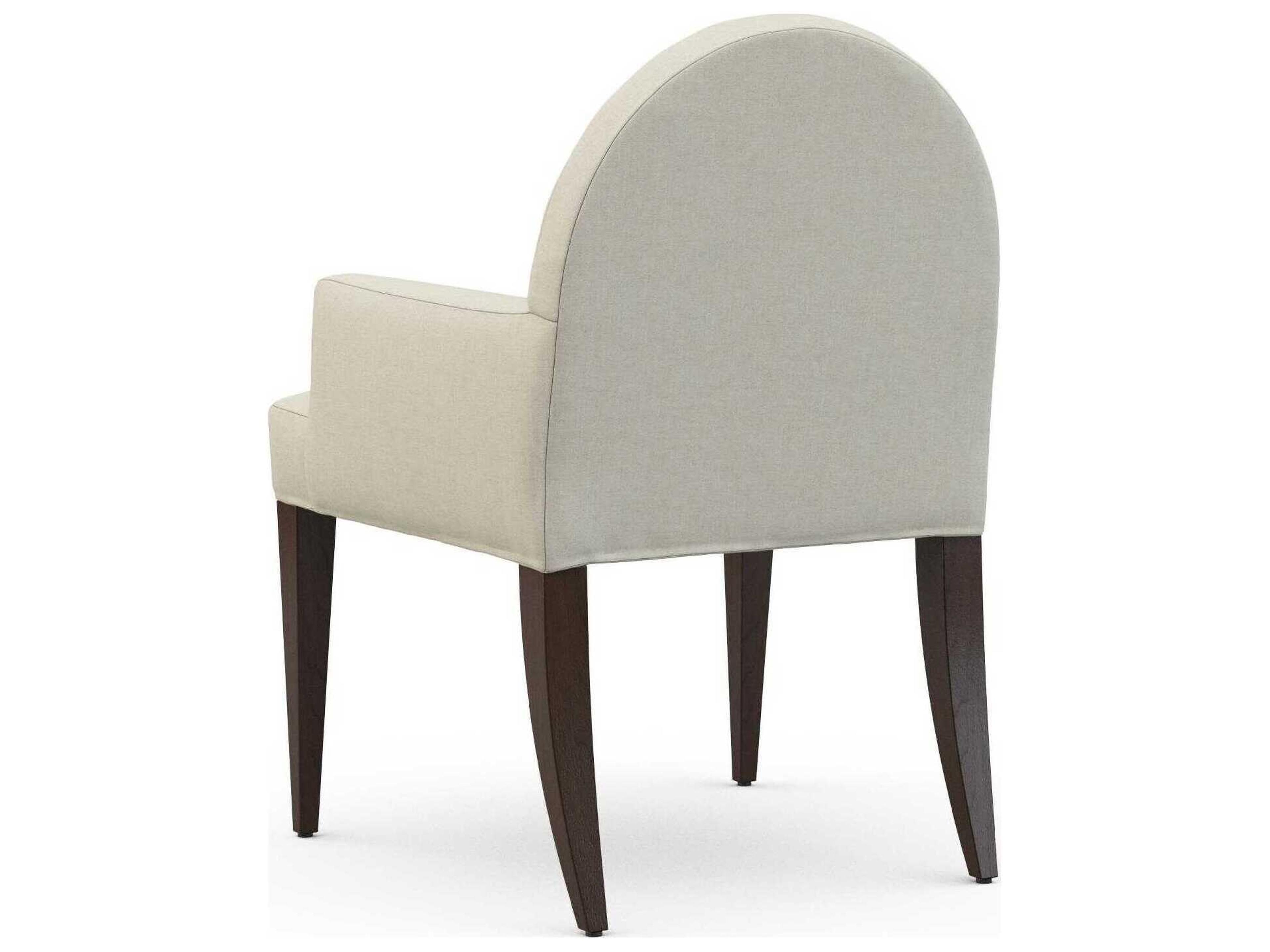 Precedent Carraway Beige Upholstered Arm Dining Chair