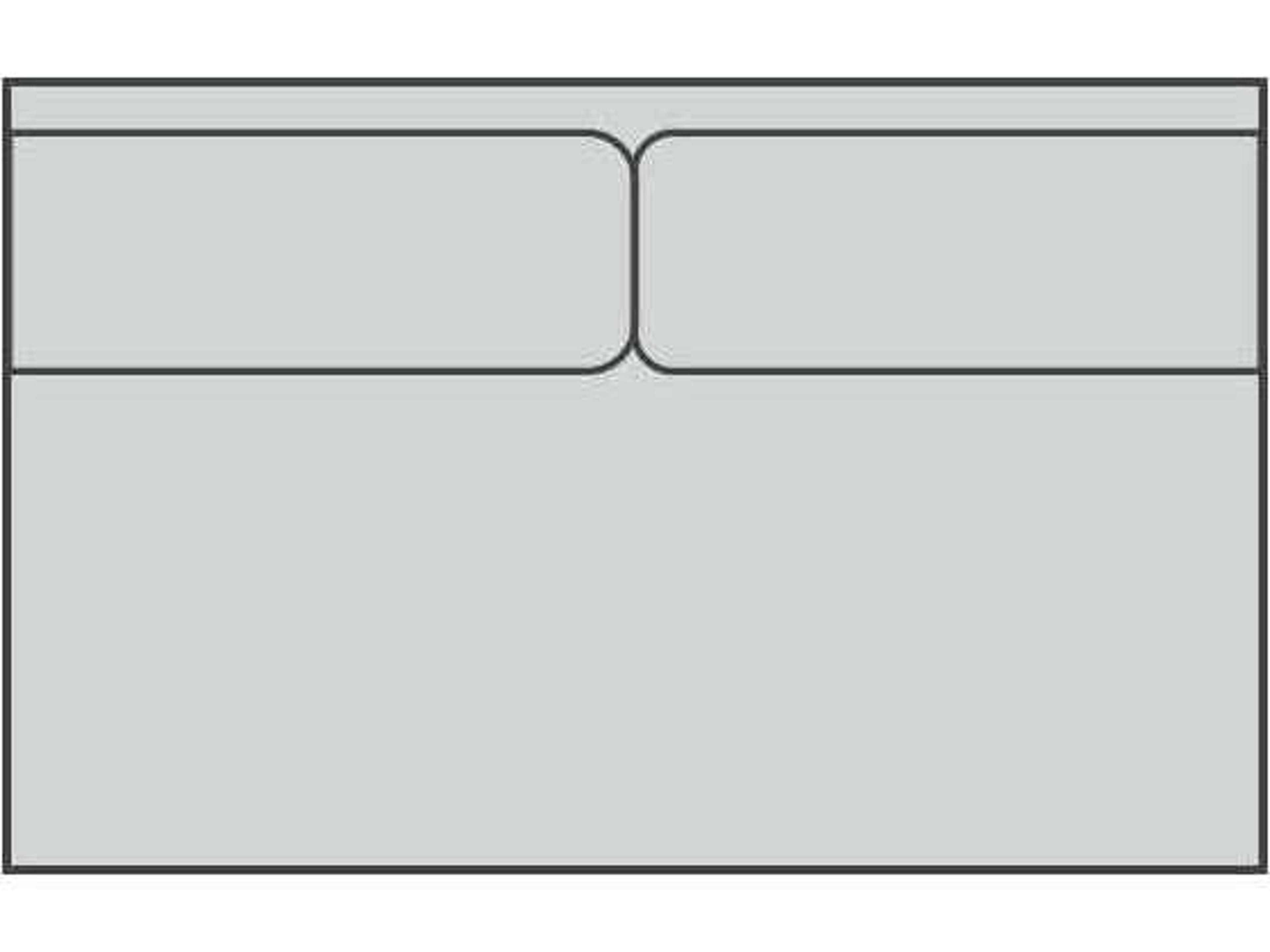 Banks Armless Modular Loveseat