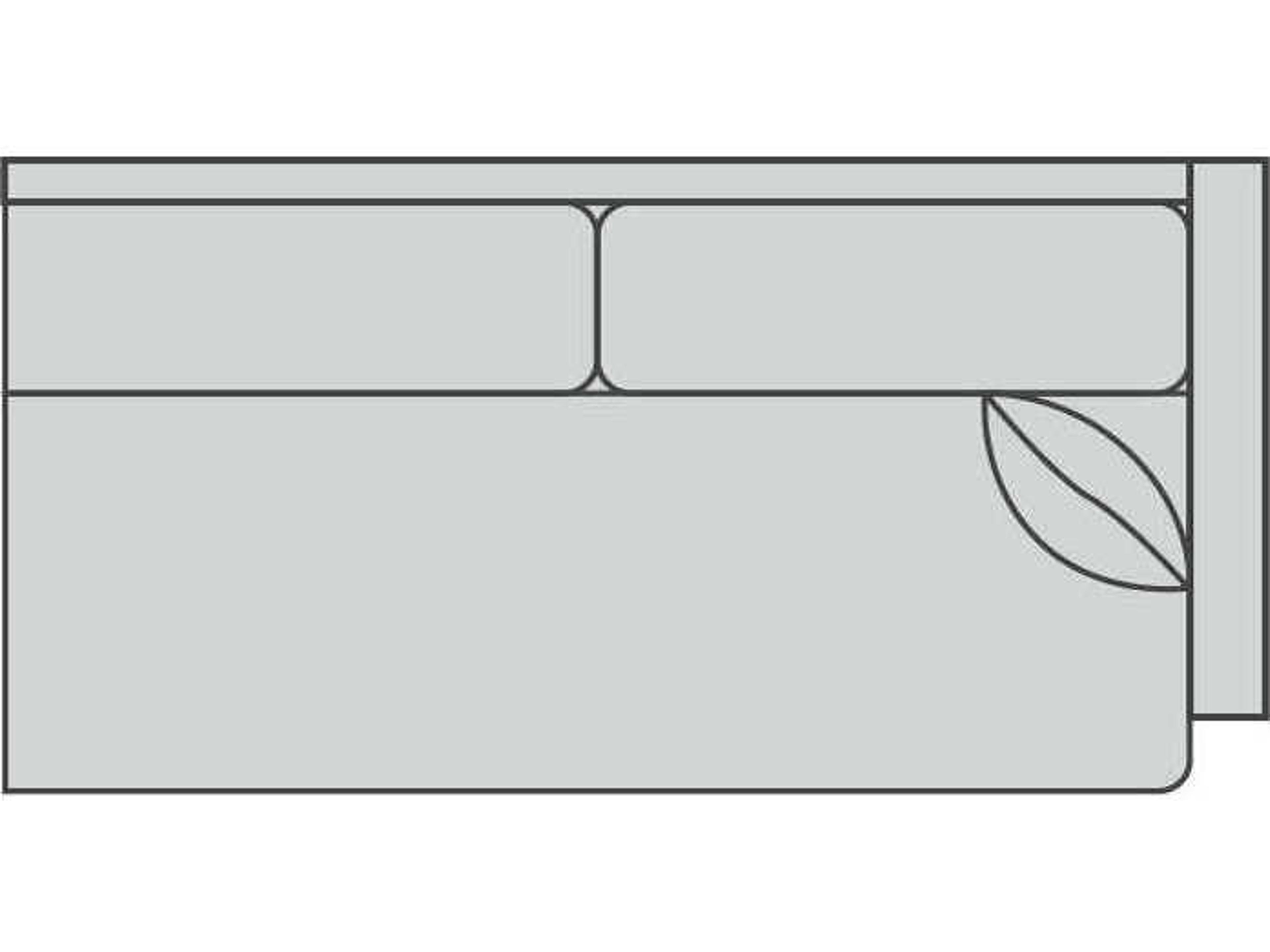 Banks Right Arm Modular Sofa
