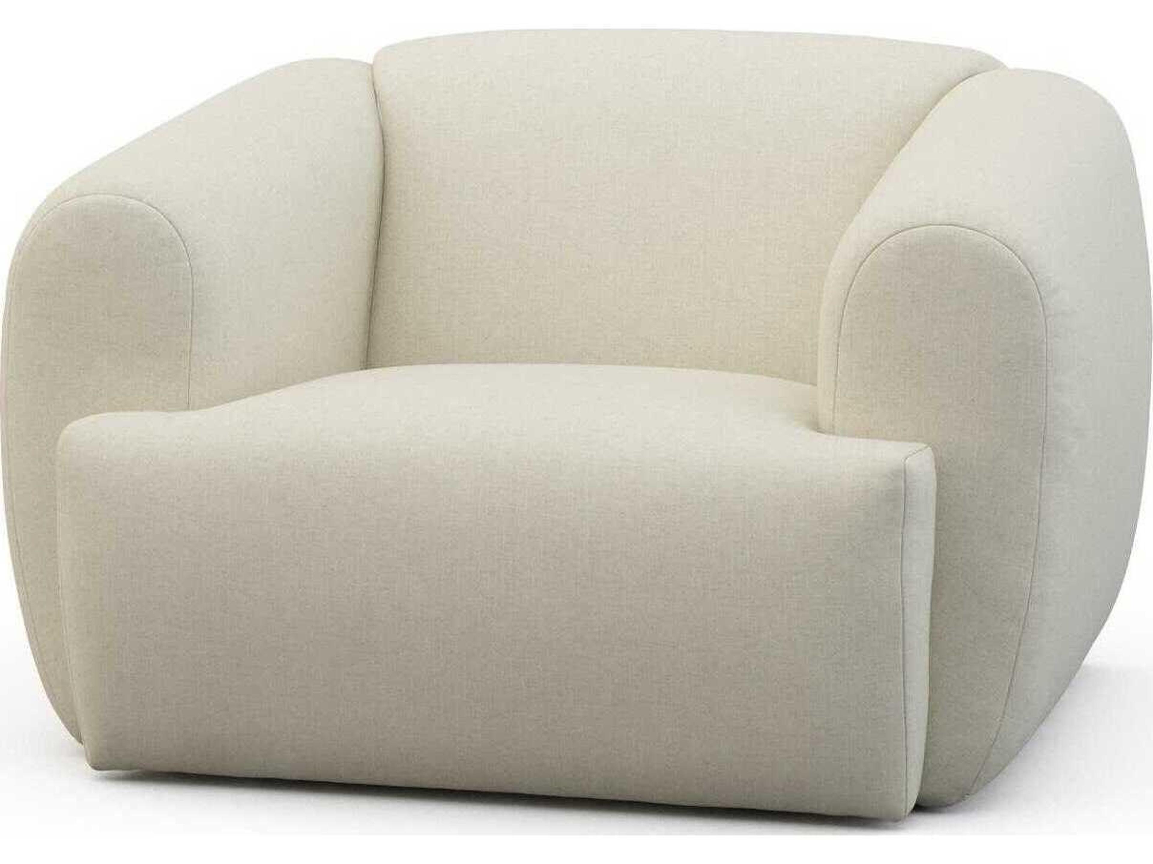 Precedent Moondance Swivel Beige Accent Chair