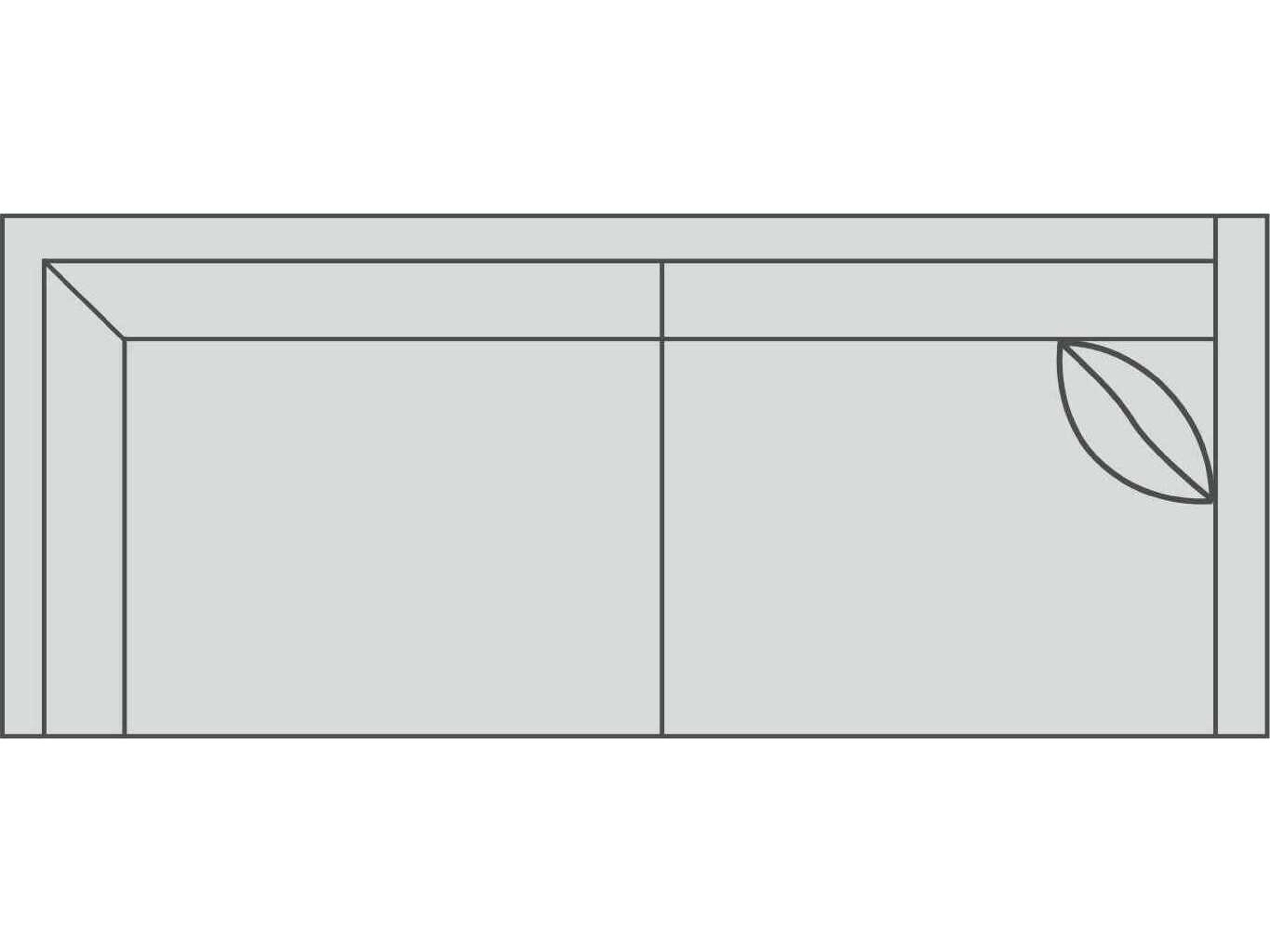 Martin Right Arm Corner Modular Sofa