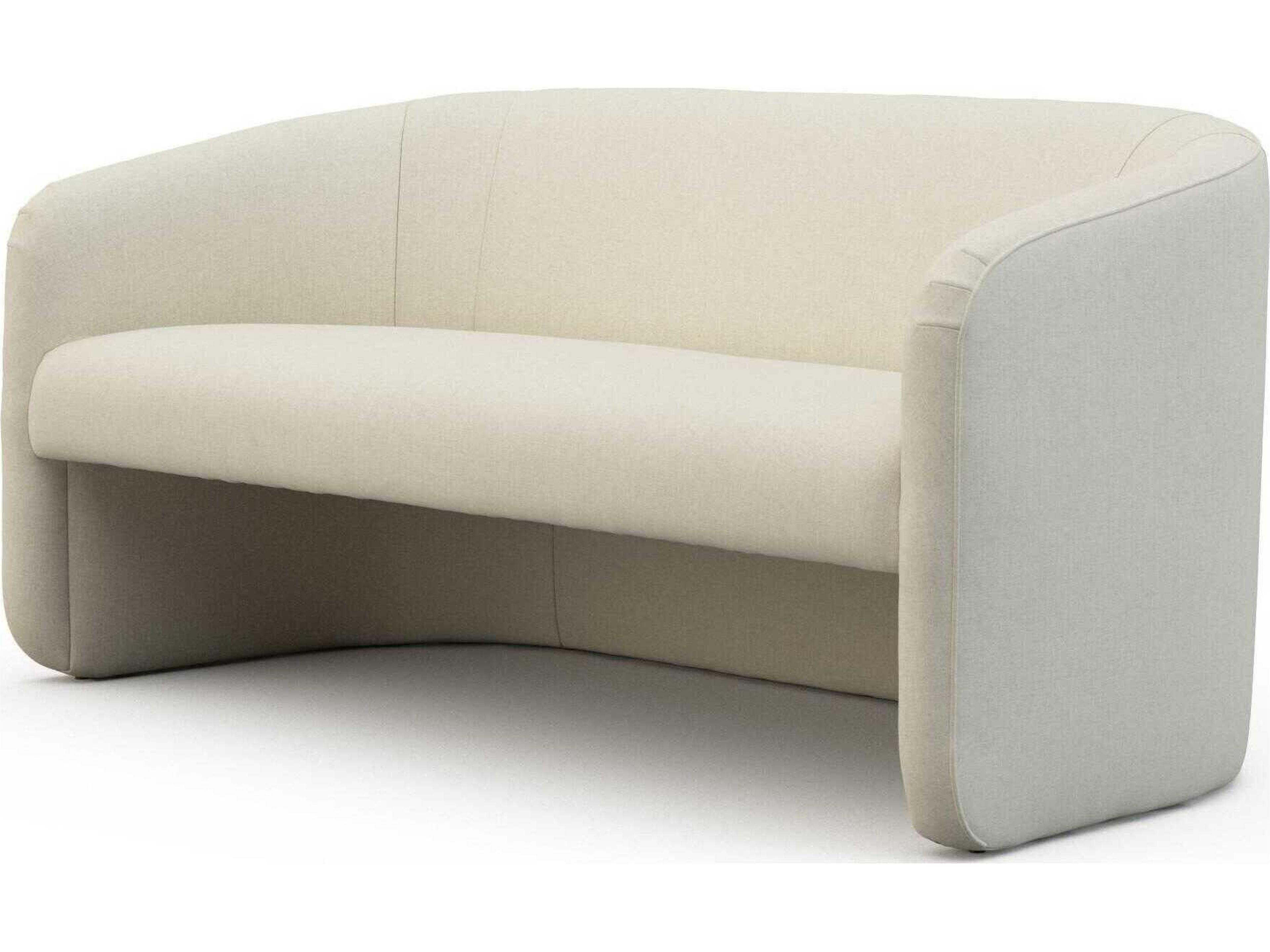 Precedent Eve Beige Upholstered Accent Bench