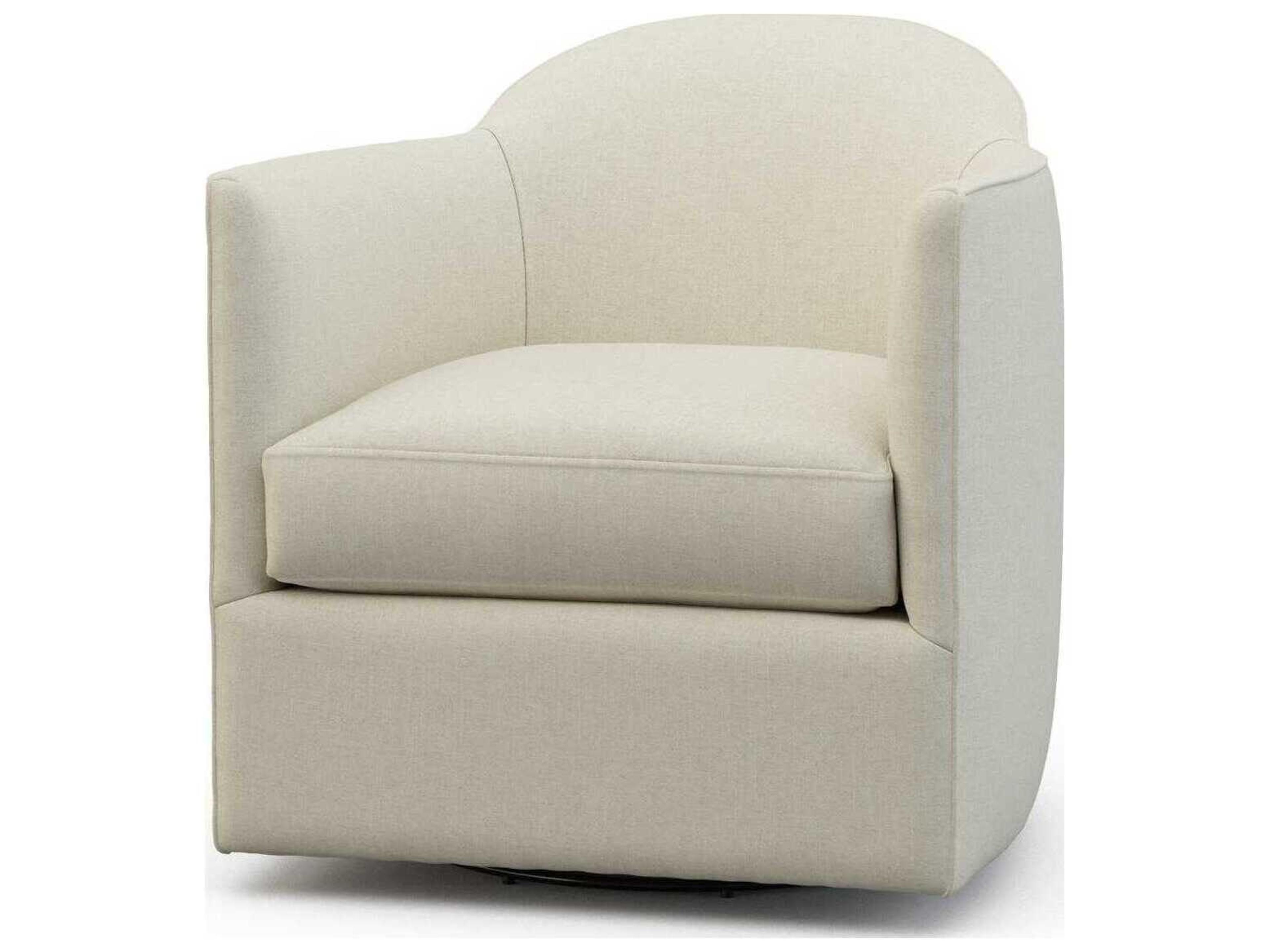 Precedent Halsey Swivel Beige Accent Chair