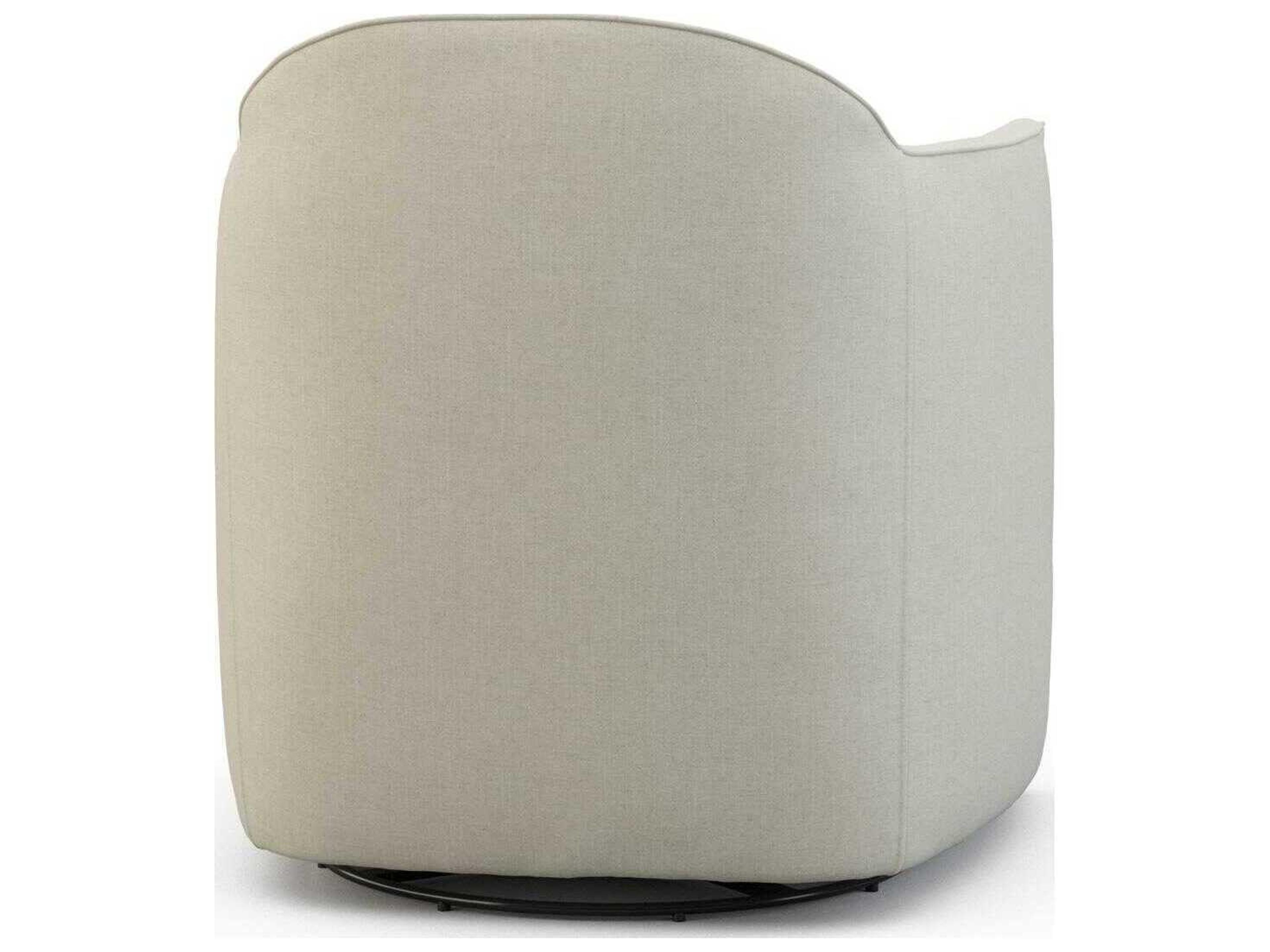 Precedent Halsey Swivel Beige Accent Chair