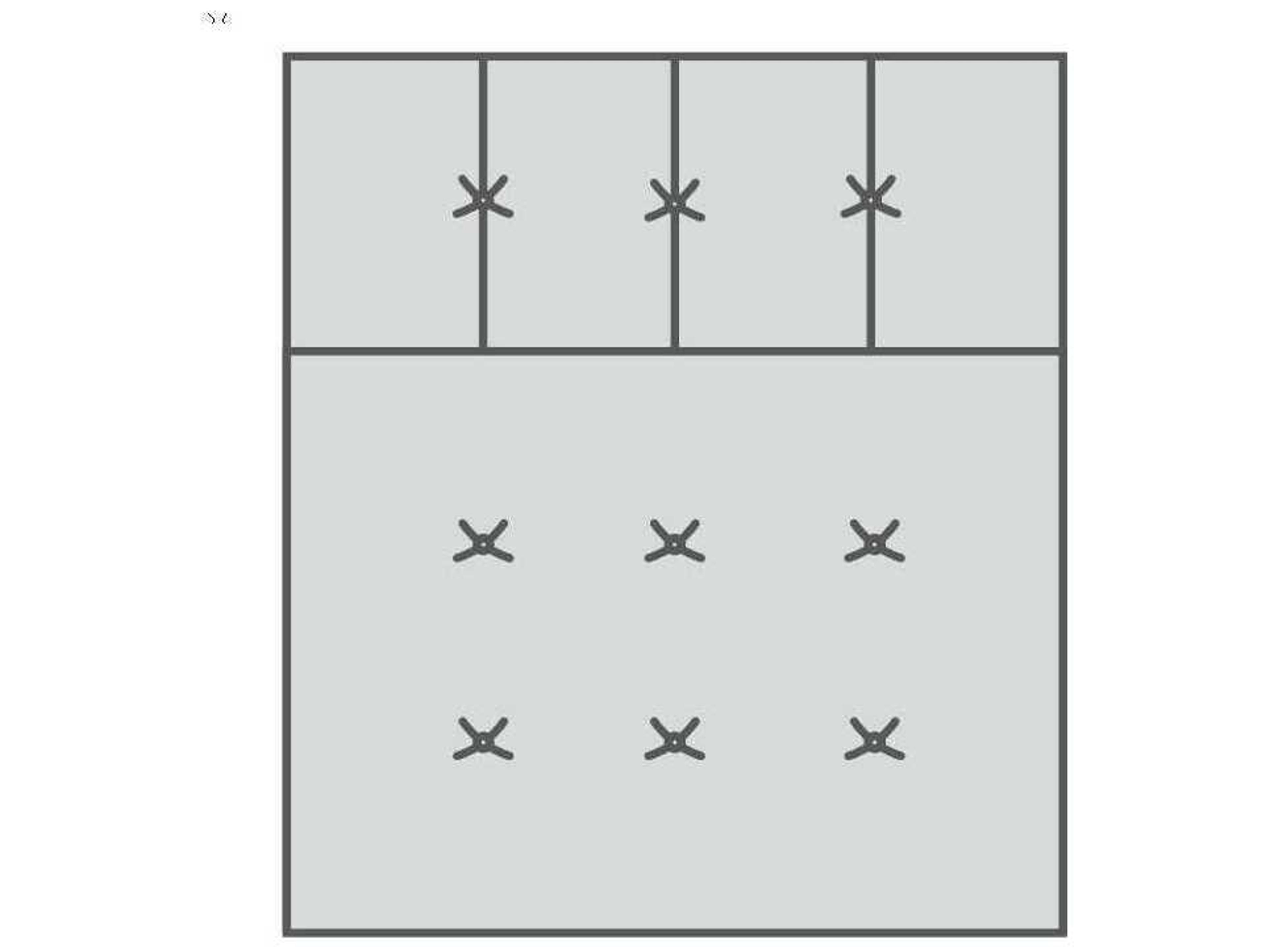 Fleetwood Modular Armless Chair