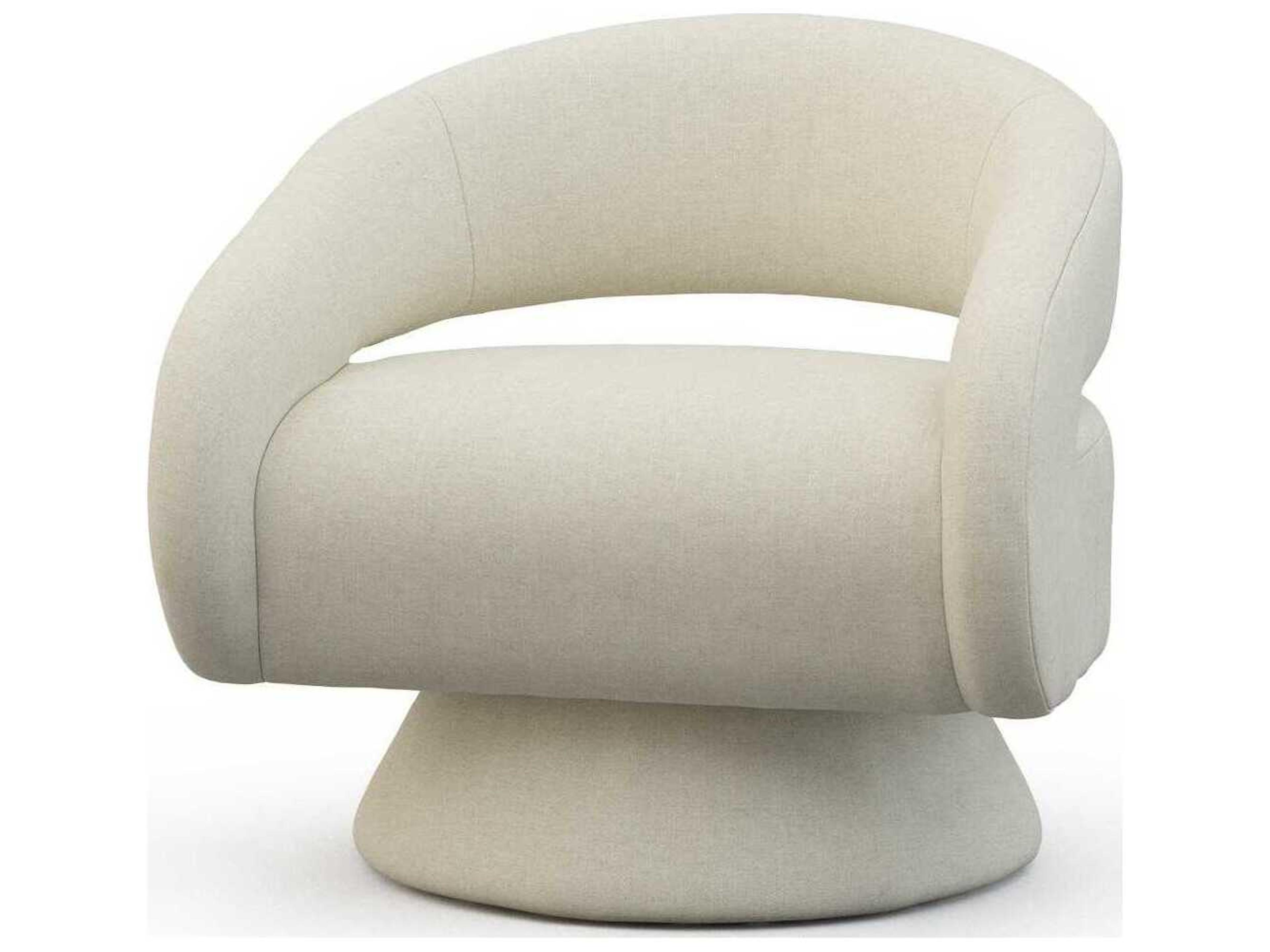 Precedent Elton Swivel Accent Chair with Memory Return