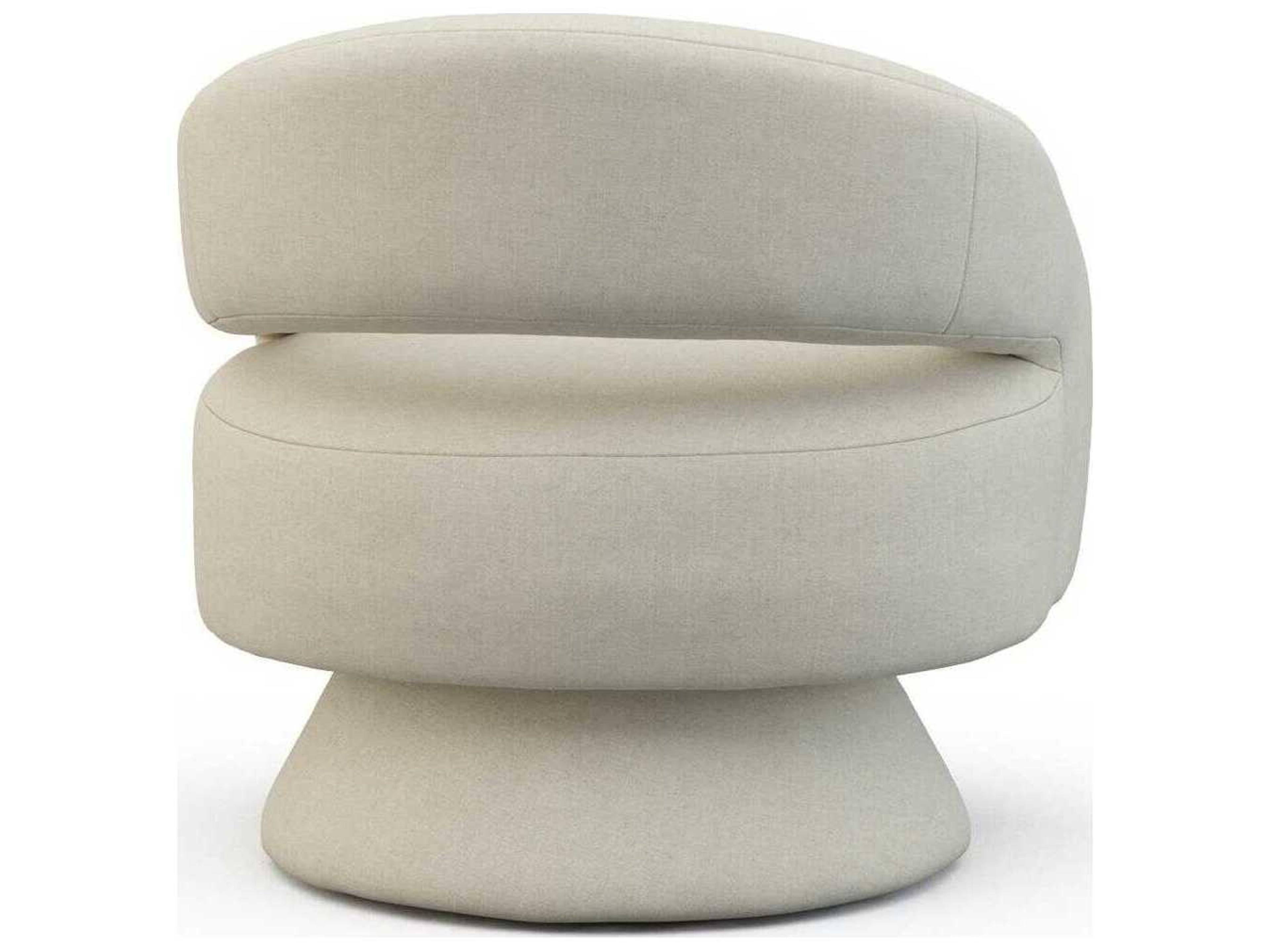 Precedent Elton Swivel Accent Chair with Memory Return