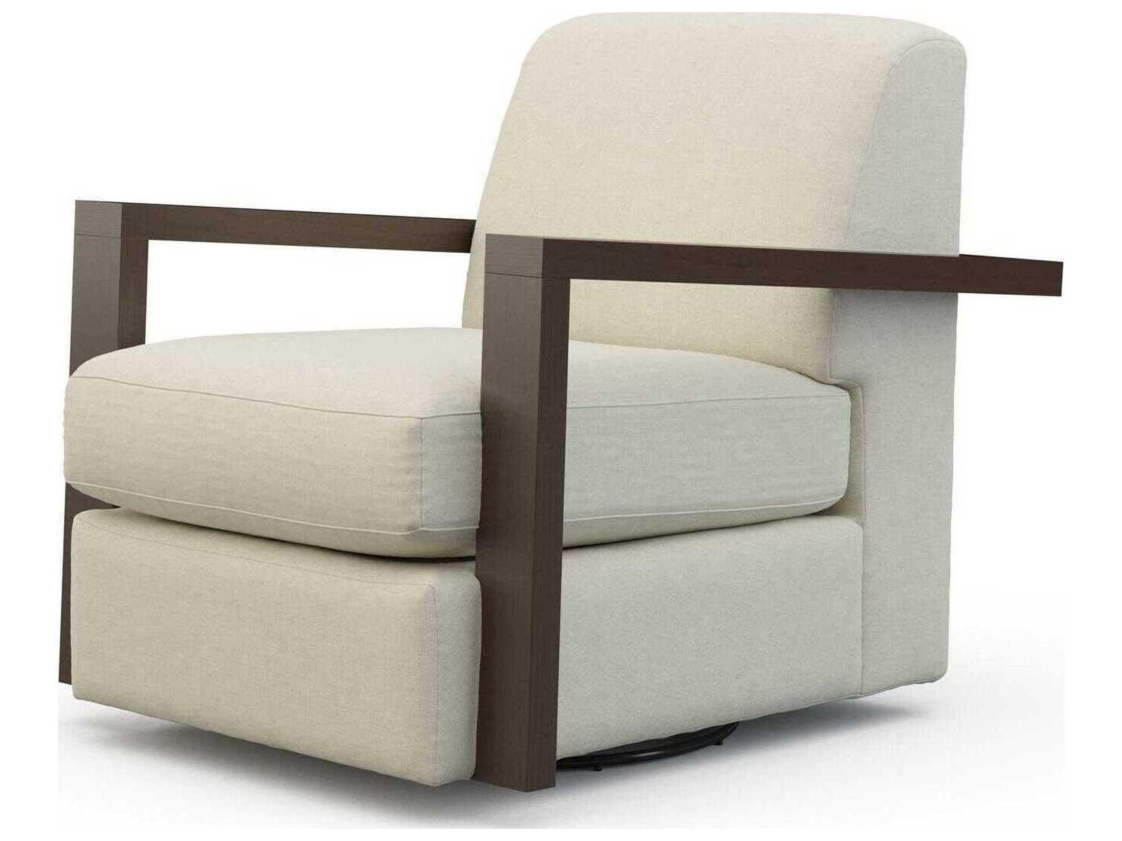 Precedent Wilder Swivel Beige Accent Chair
