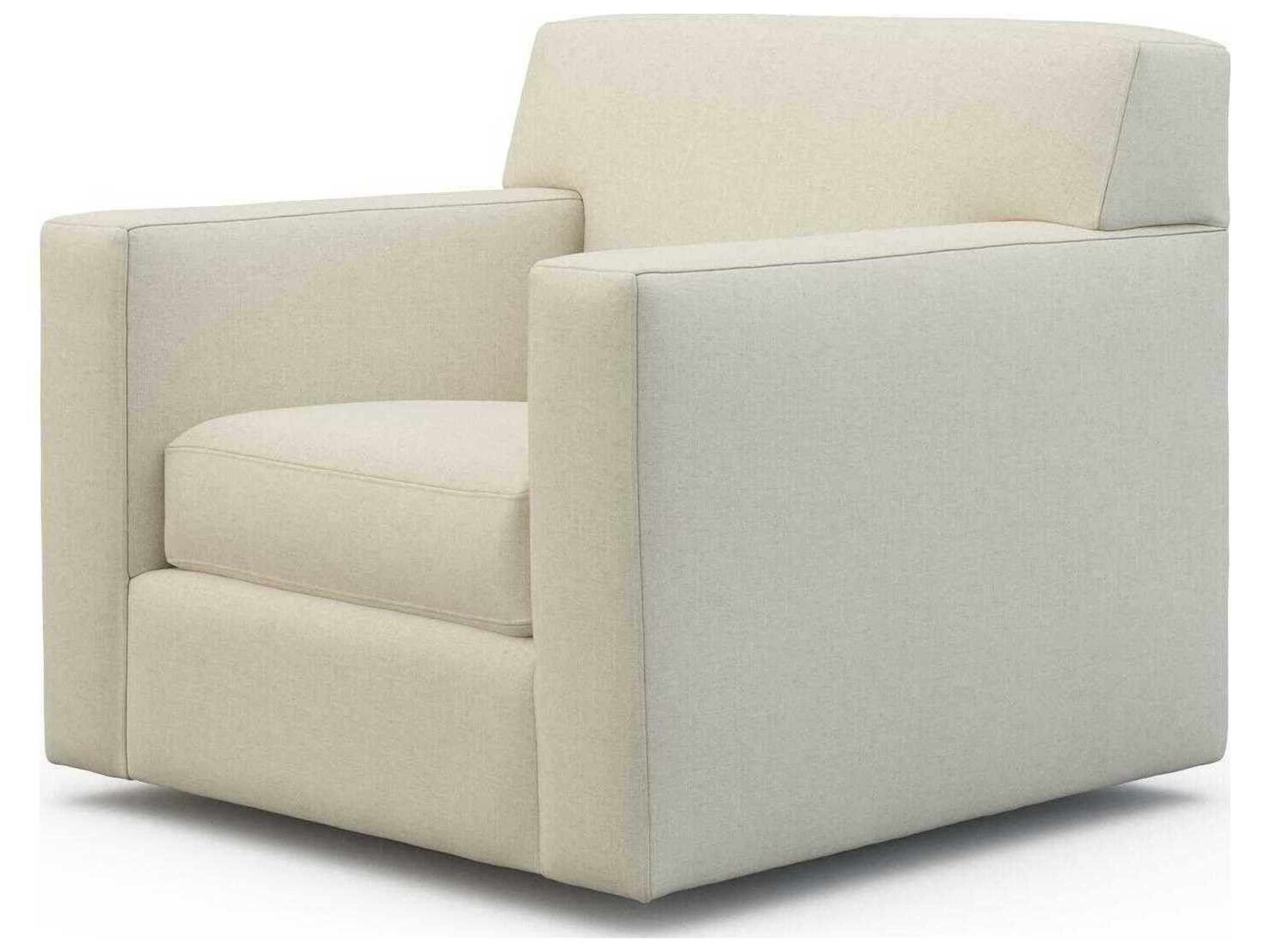 Precedent Cline Swivel Beige Accent Chair