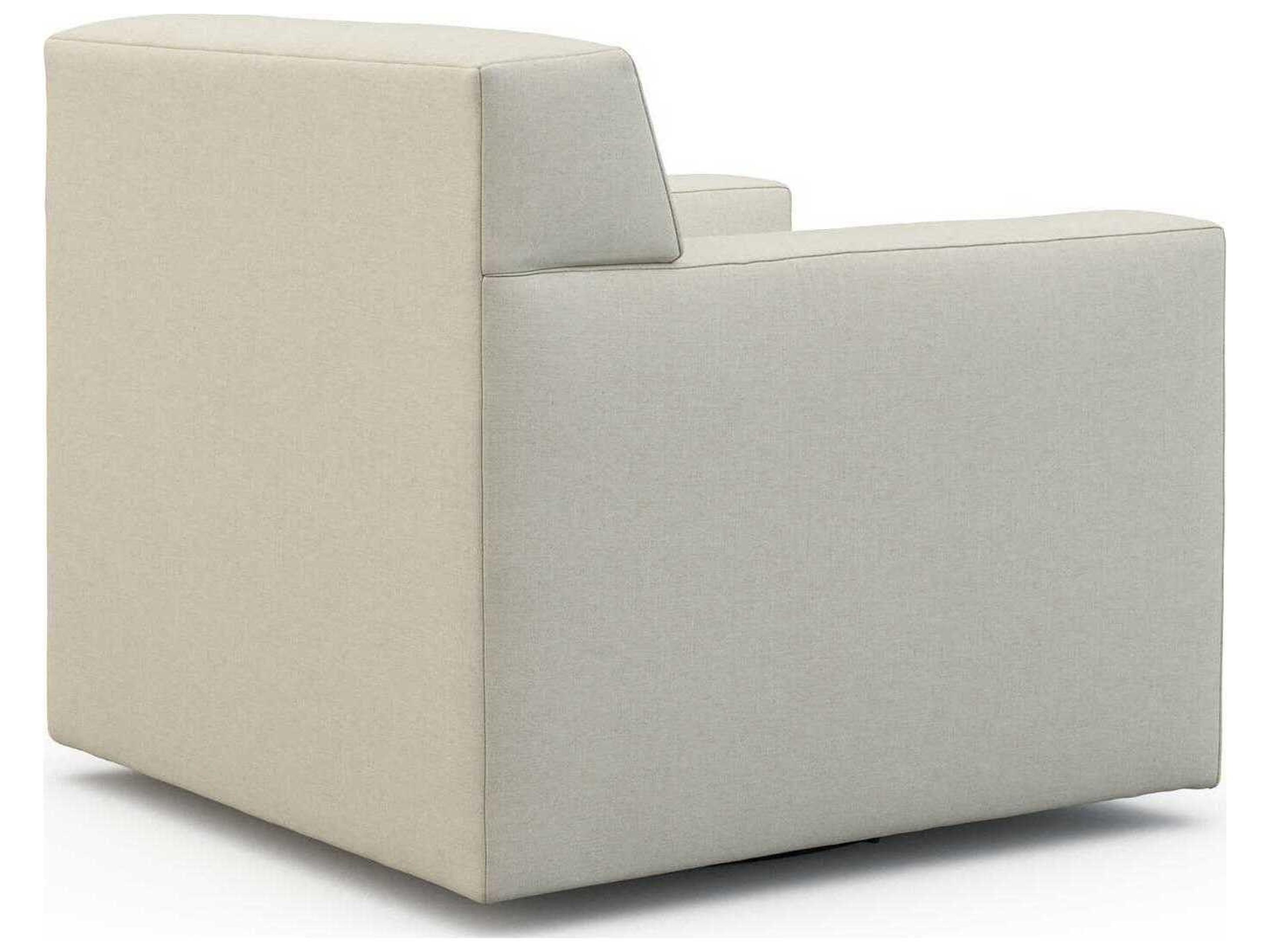 Precedent Cline Swivel Beige Accent Chair