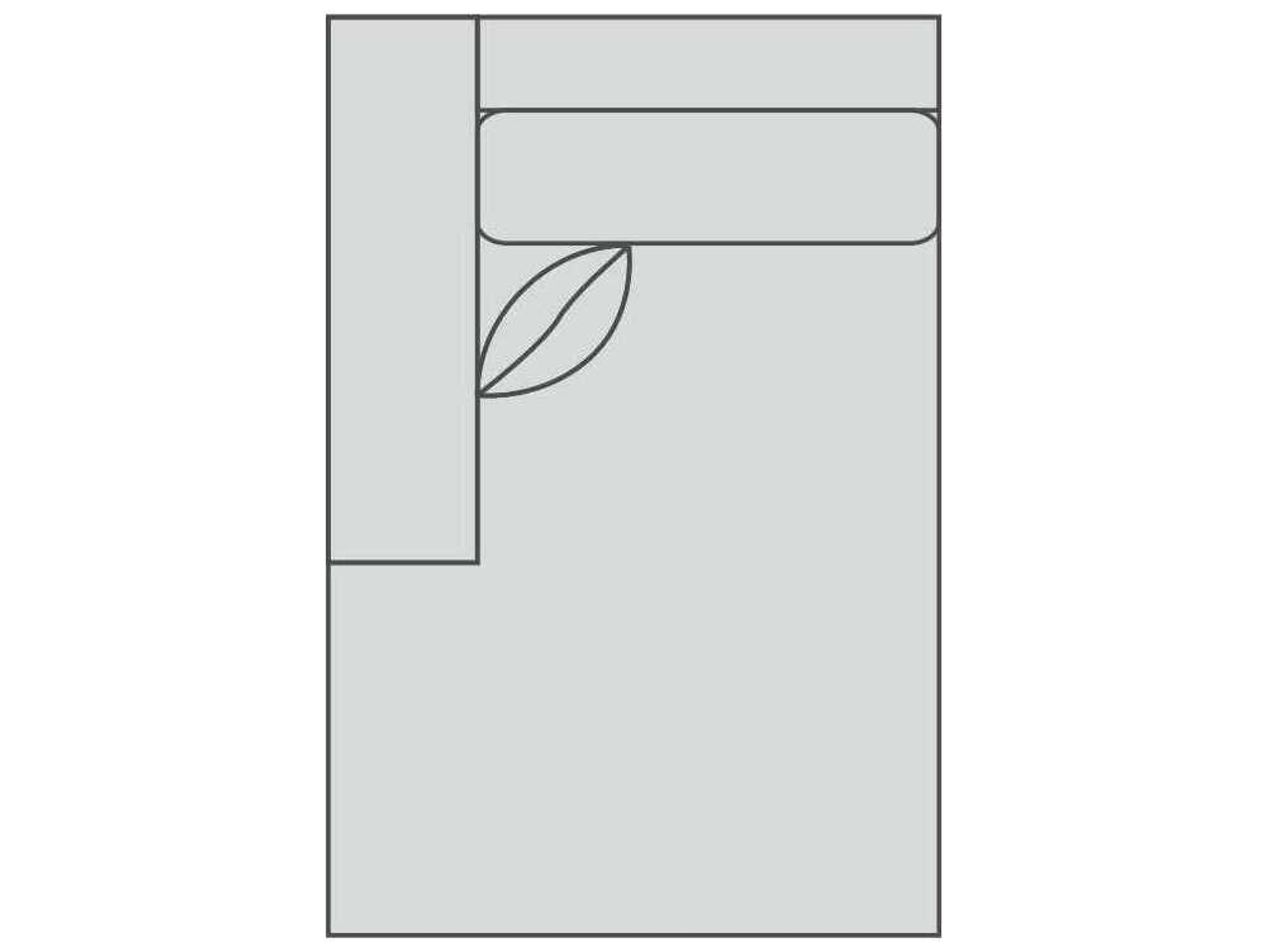 Newman 1/1 Left Arm Chaise (w/ -JR)