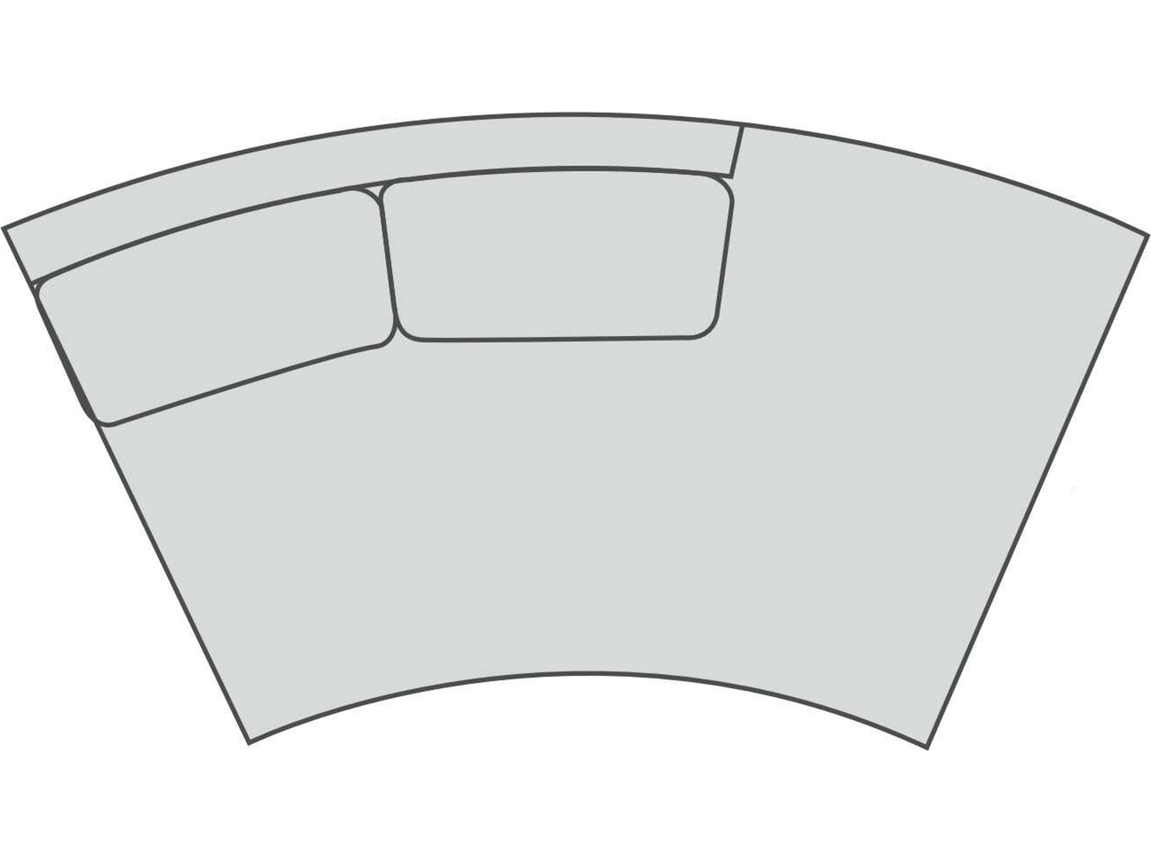 Clifton Curved Right Arm Bumper