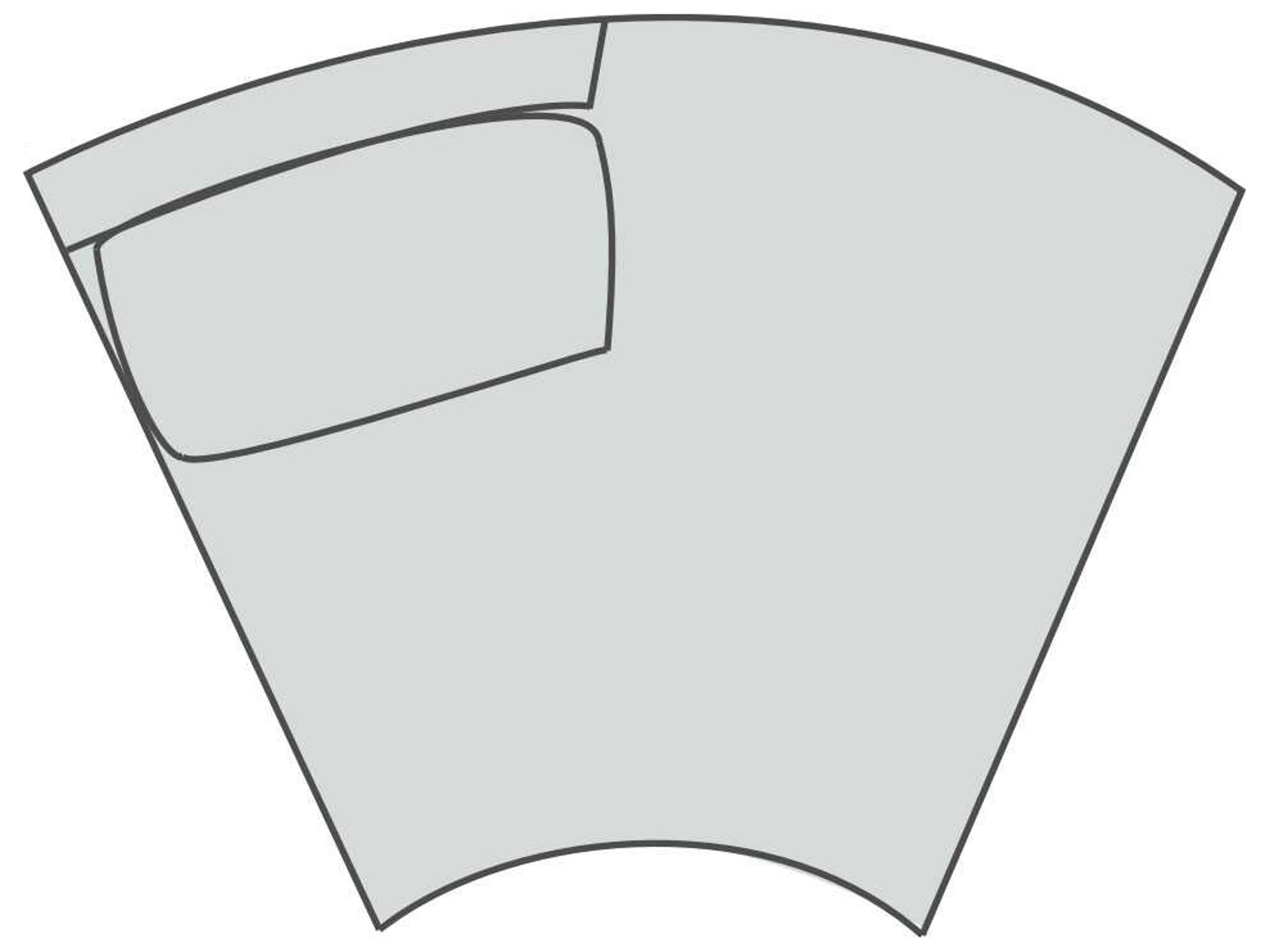 Clifton Curved Chaise Right