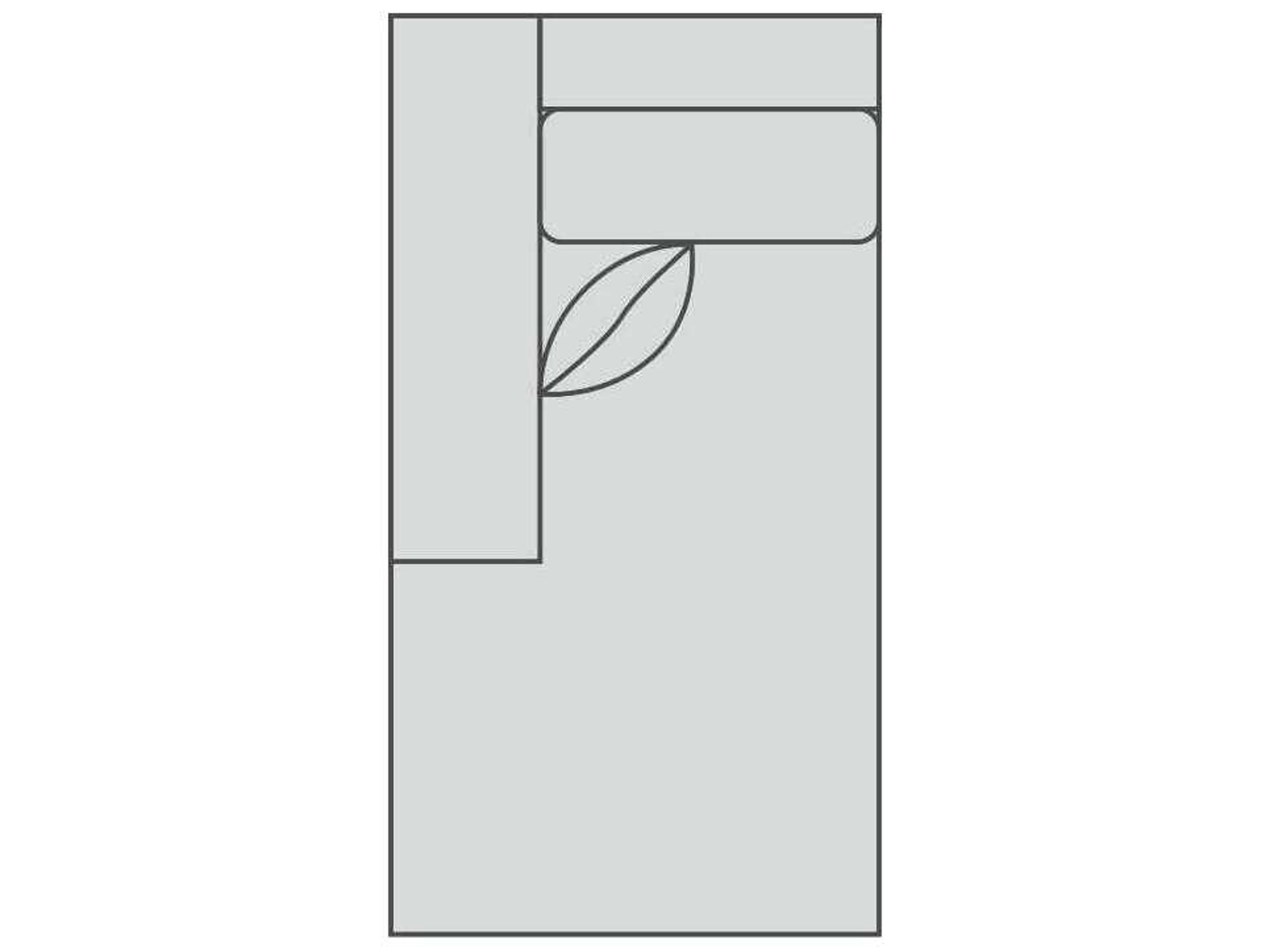 Larabee 1/1 Left Arm Chaise