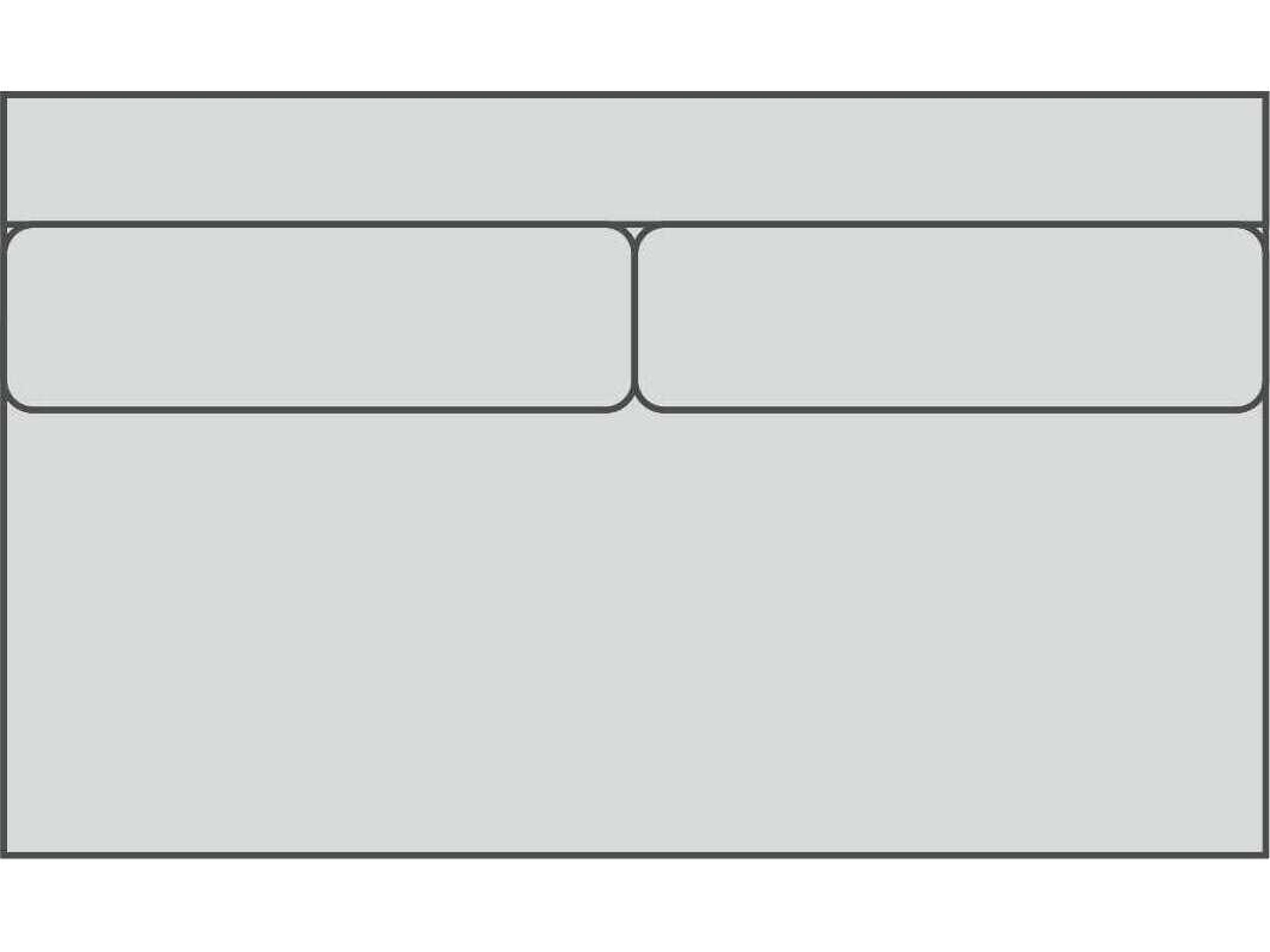 Larabee 2/1 Armless Standard Modular Loveseat