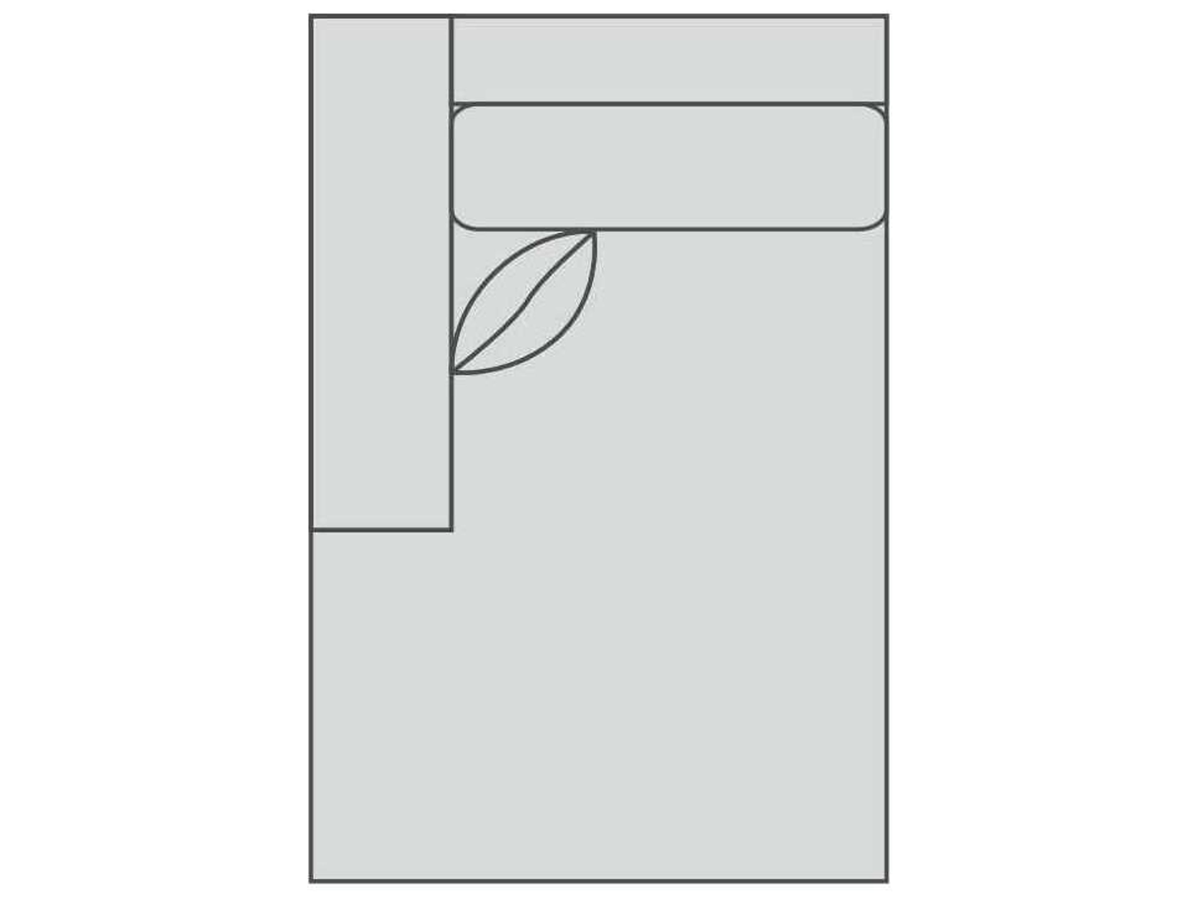 Clavin 1/1 Left Arm Chaise (w/ -JR)