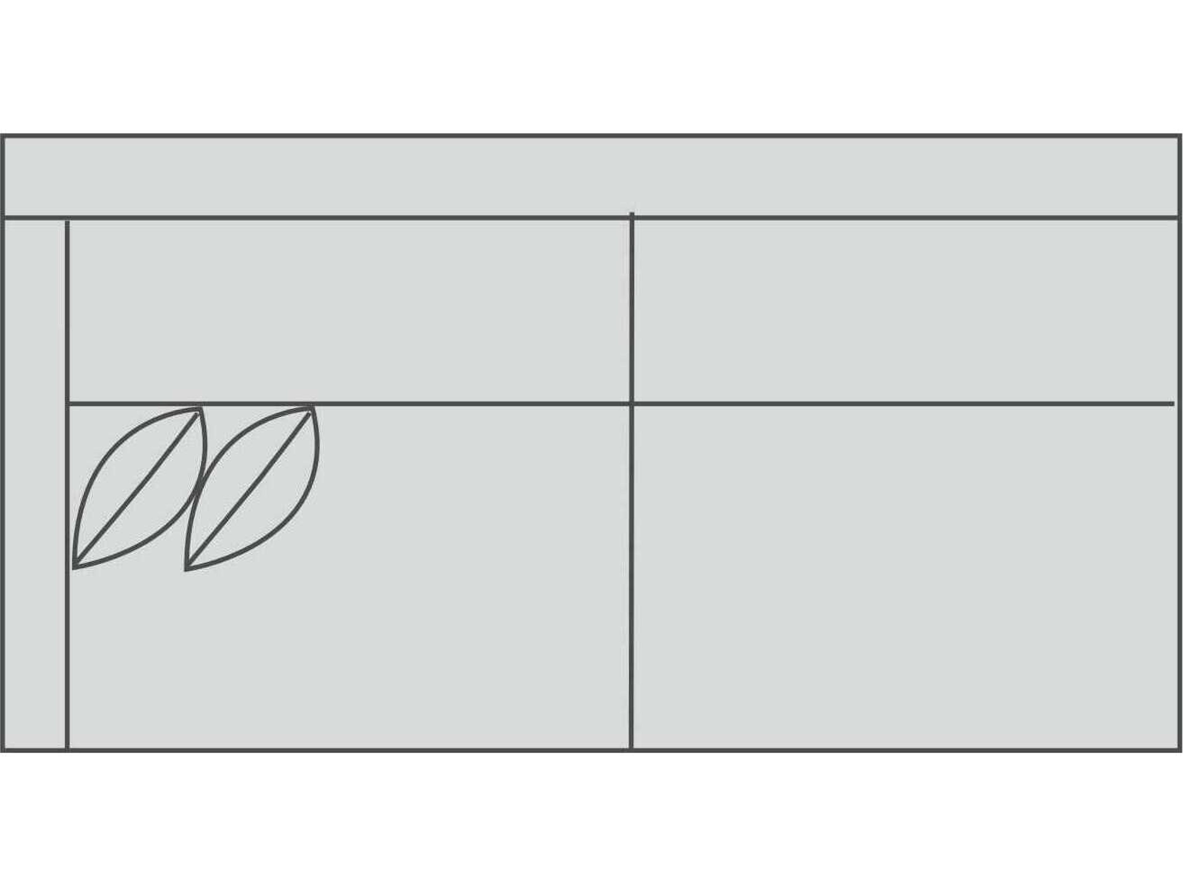 Luxe Life Left Arm Modular Sofa