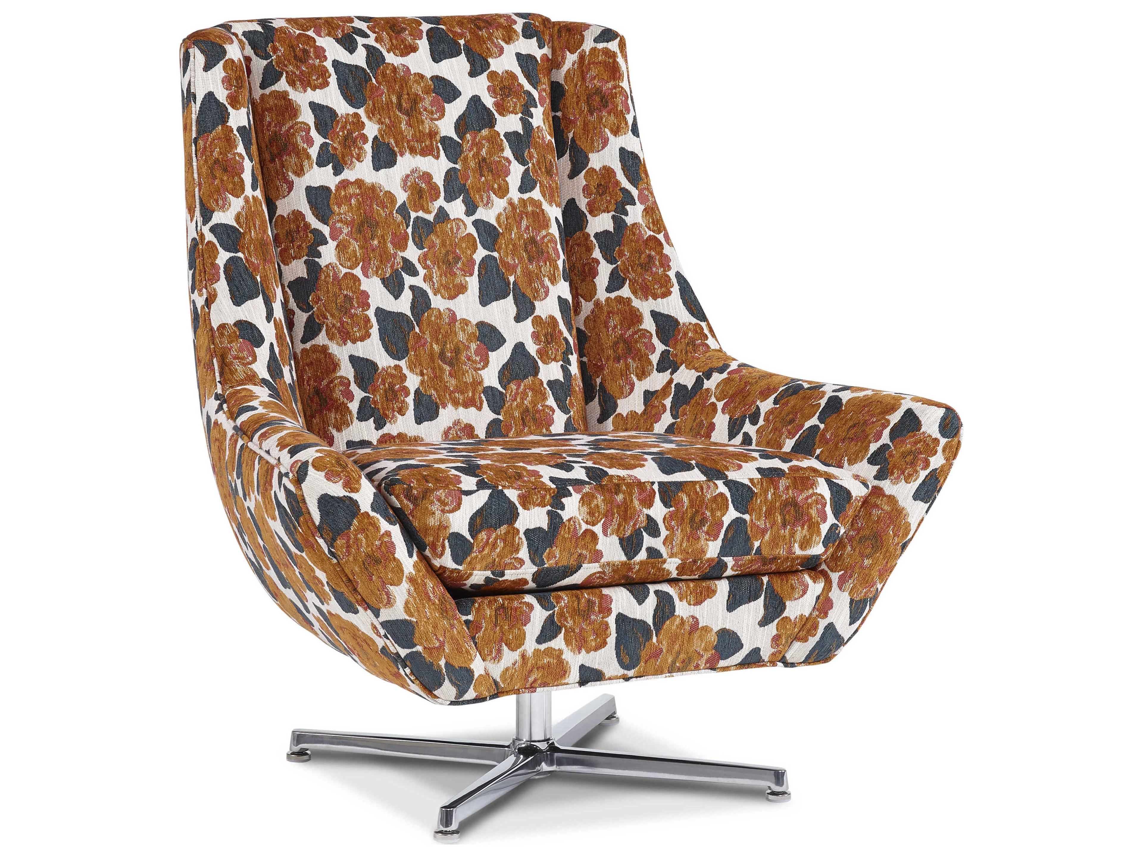 Jasper Swivel Accent Chair with Memory Return