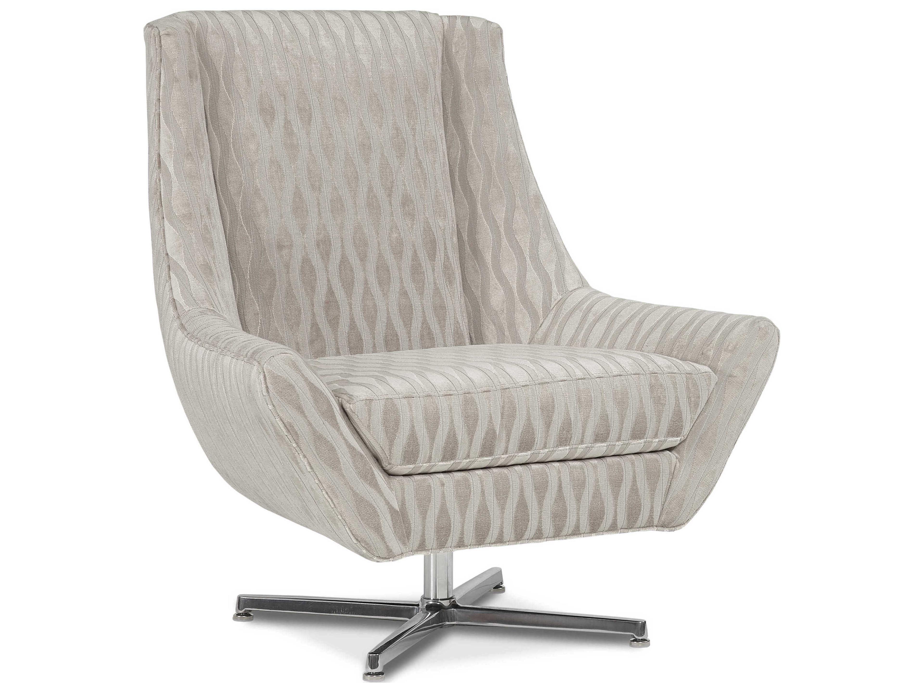 Precedent Jasper Swivel Accent Chair with Memory Return