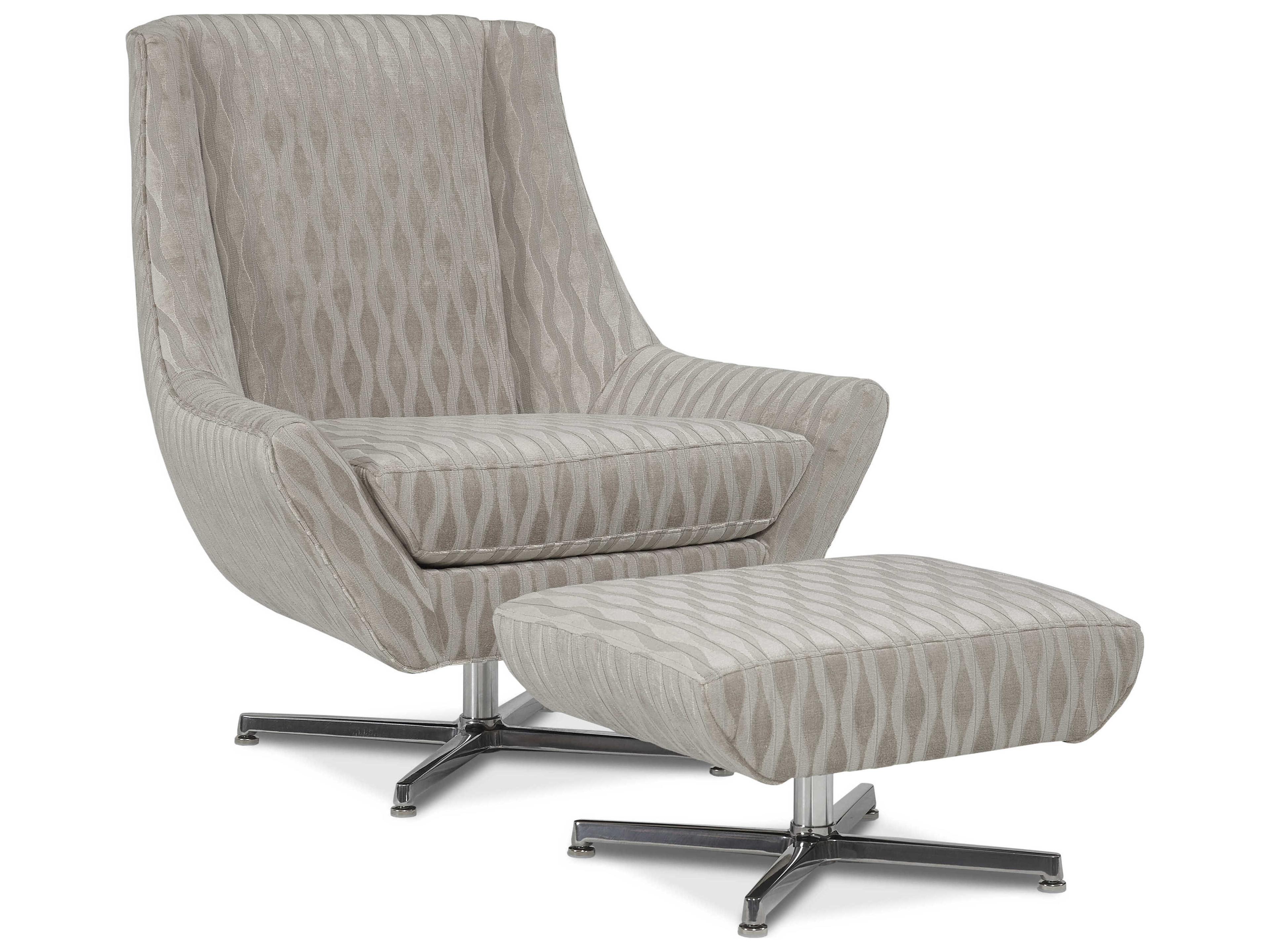 Precedent Jasper Swivel Accent Chair with Memory Return