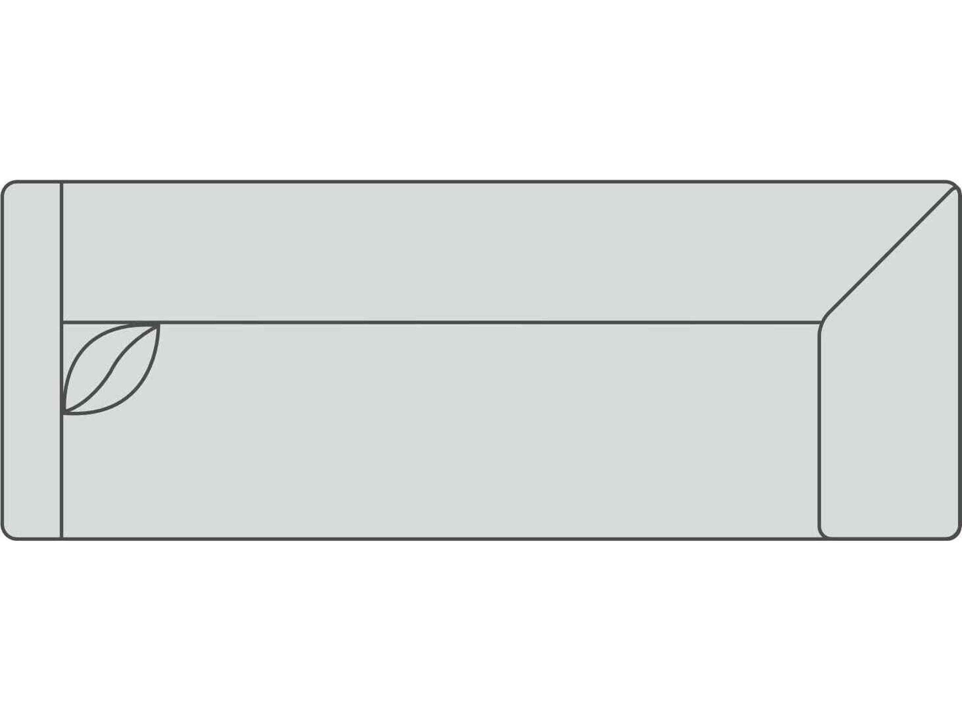 Keaton Left Arm Corner Modular Sofa