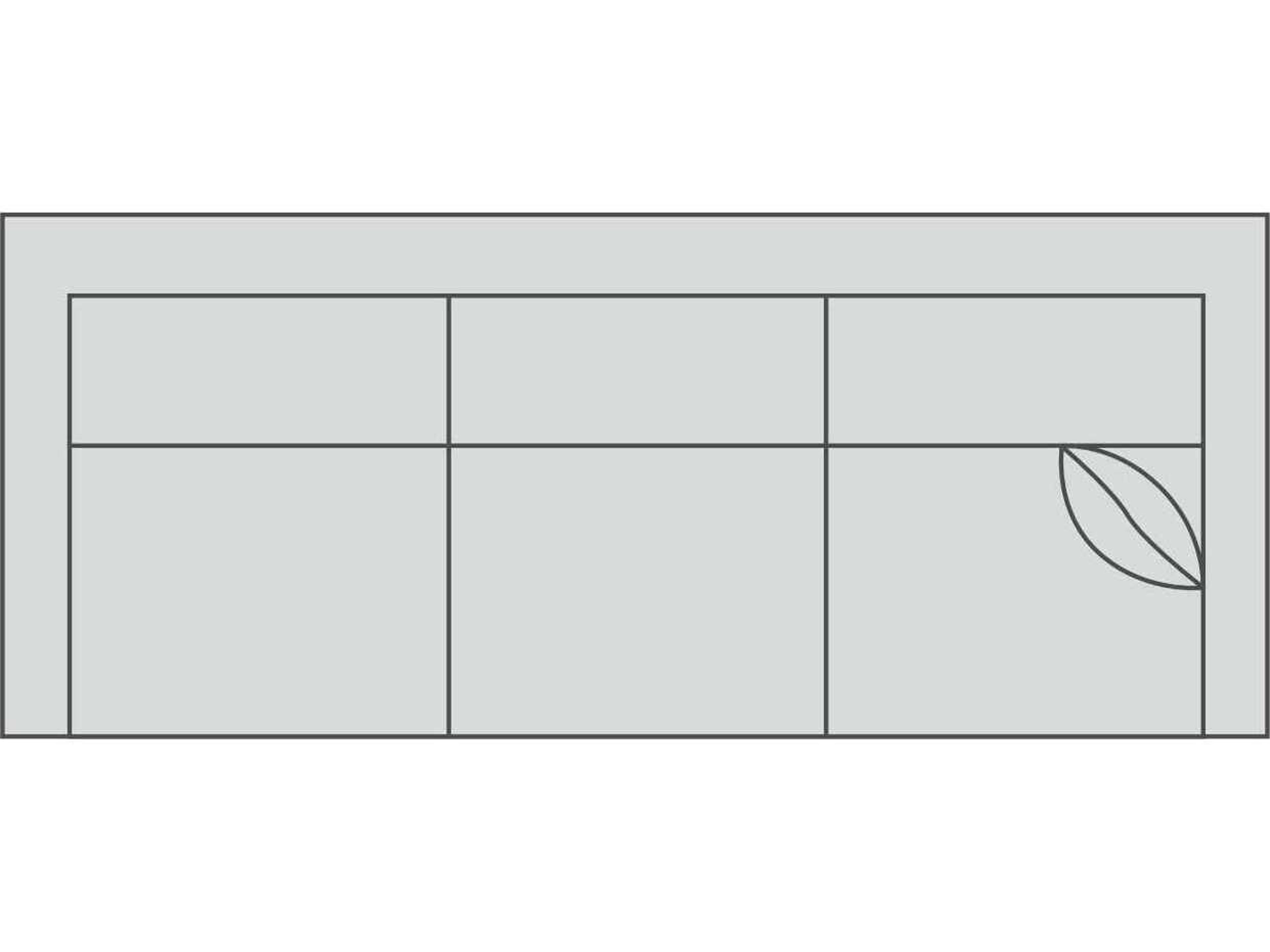 Amy Right Arm Corner Modular Sofa