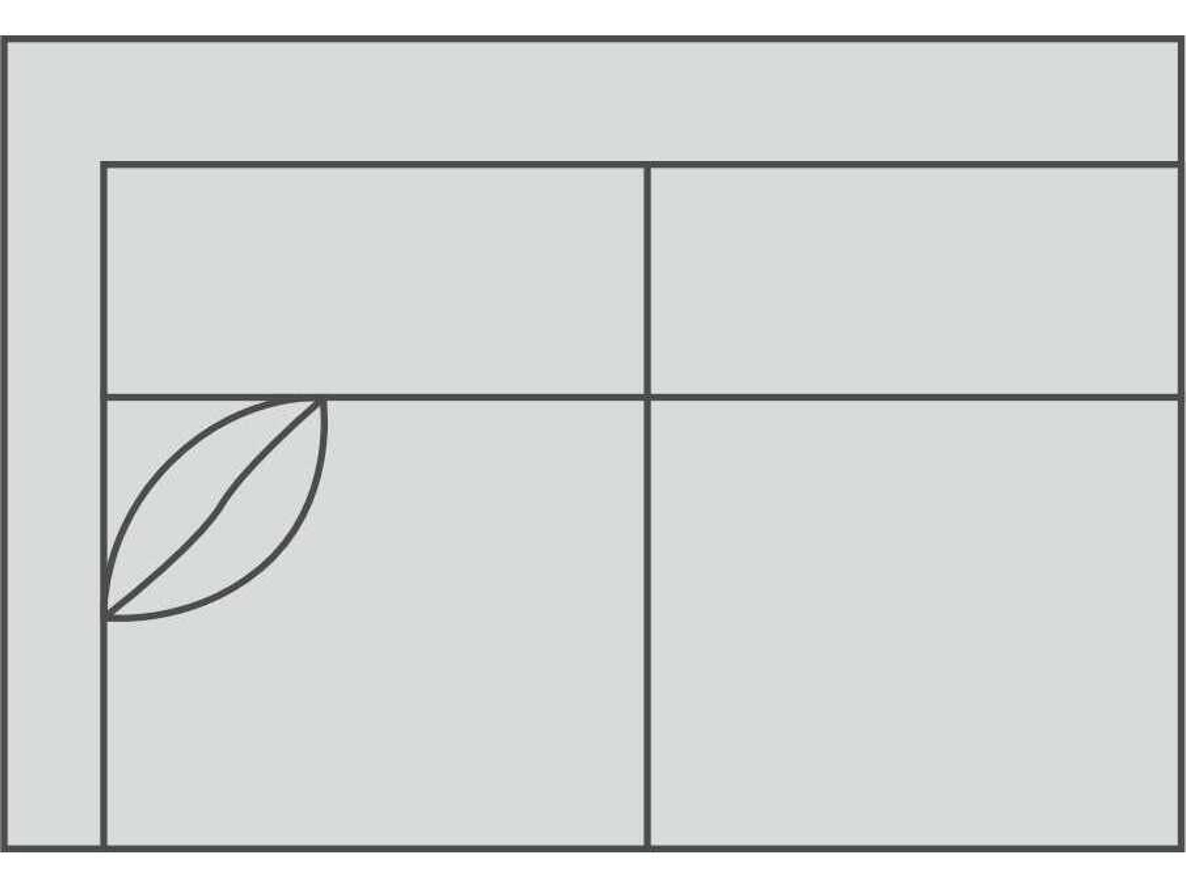 Amy Left Arm Modular Loveseat