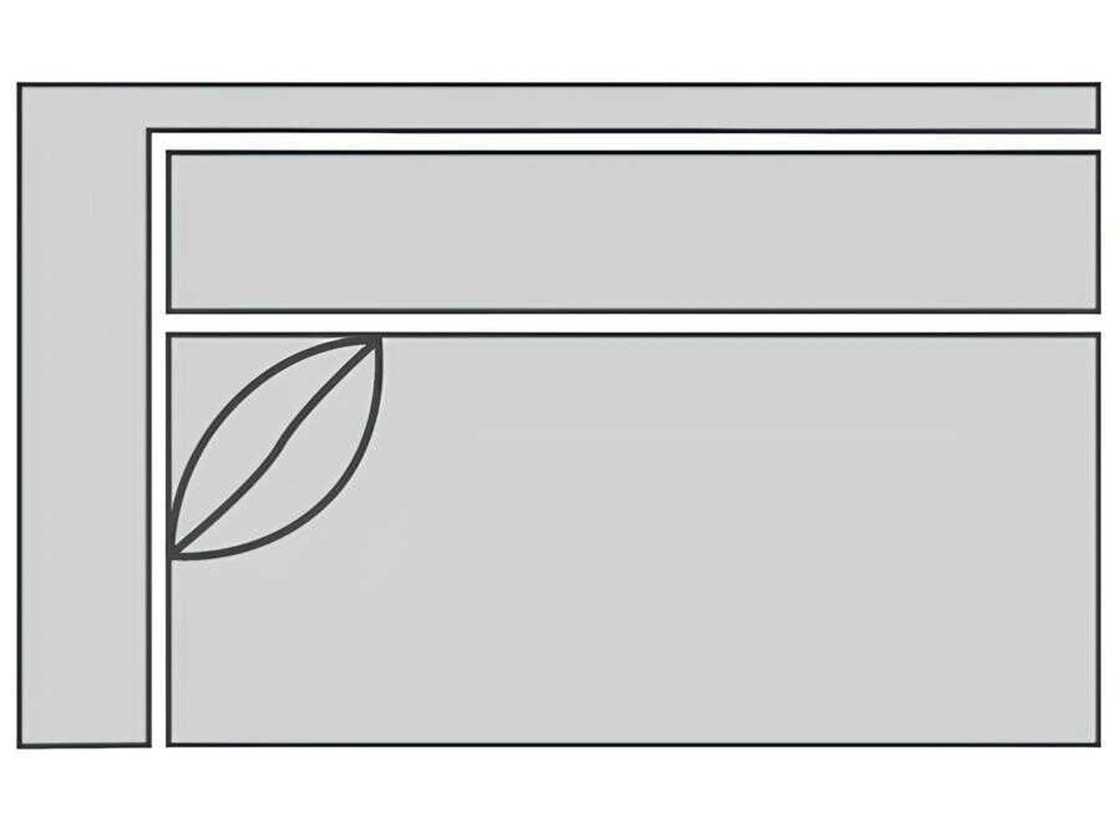 Genevieve Left Arm Modular Loveseat