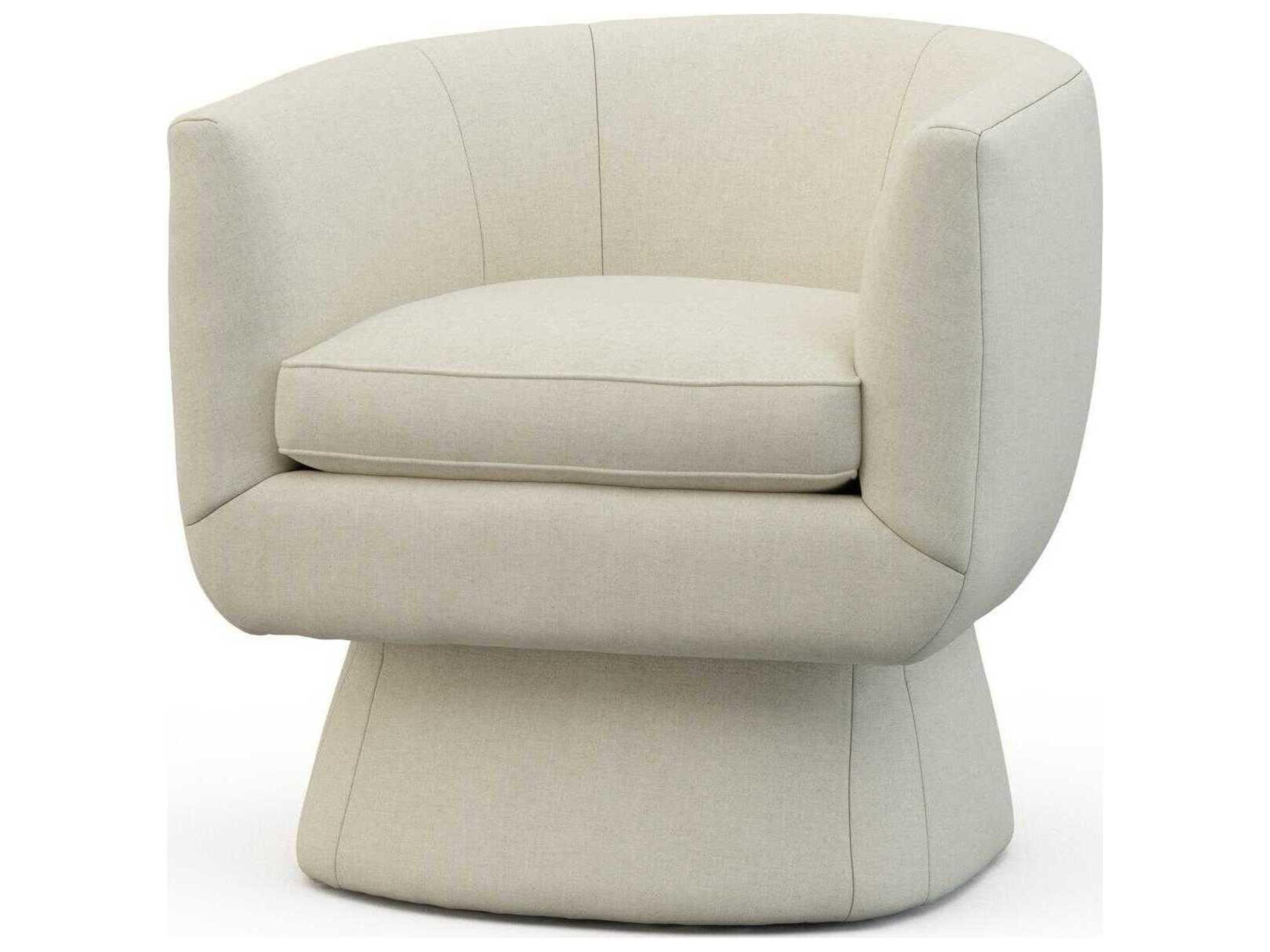 Precedent Andre Swivel Accent Chair with Memory Return