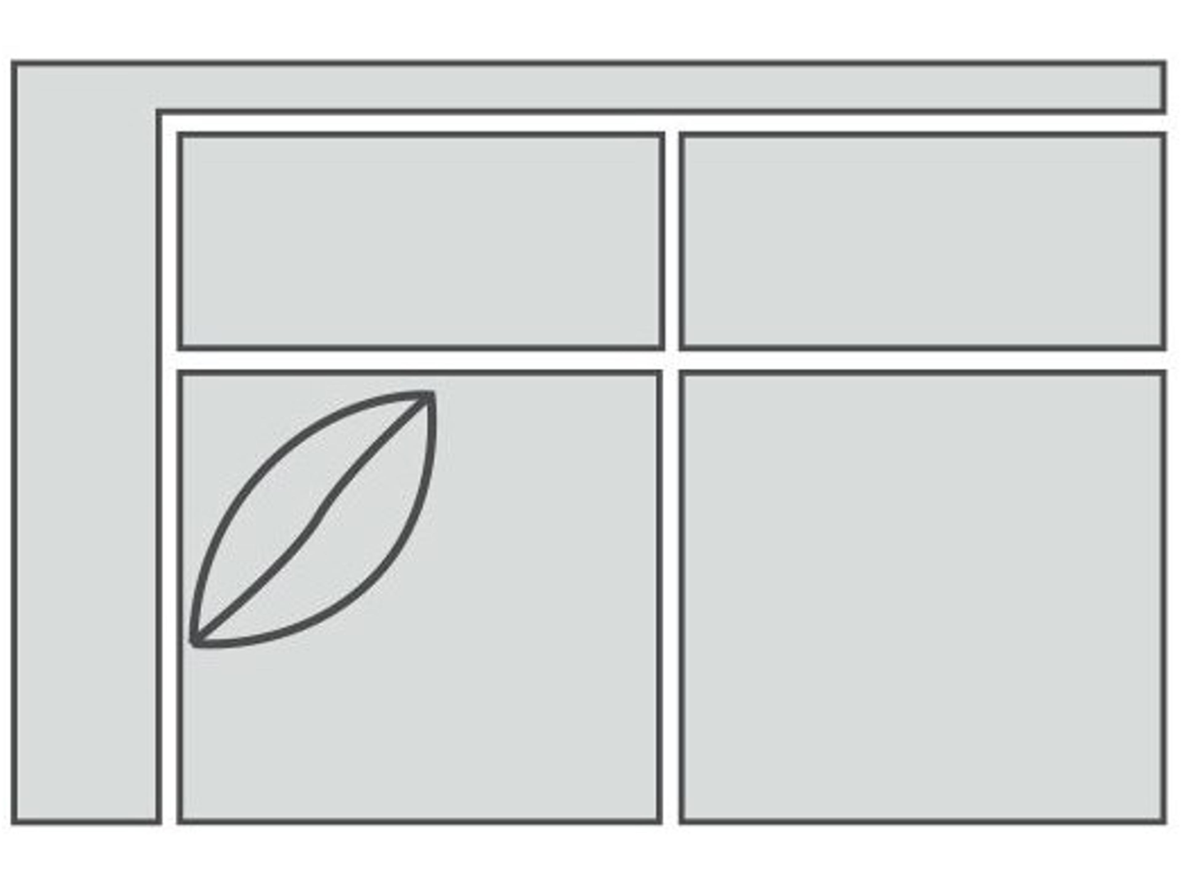 Suite Retreat Classic Left Arm Modular Loveseat