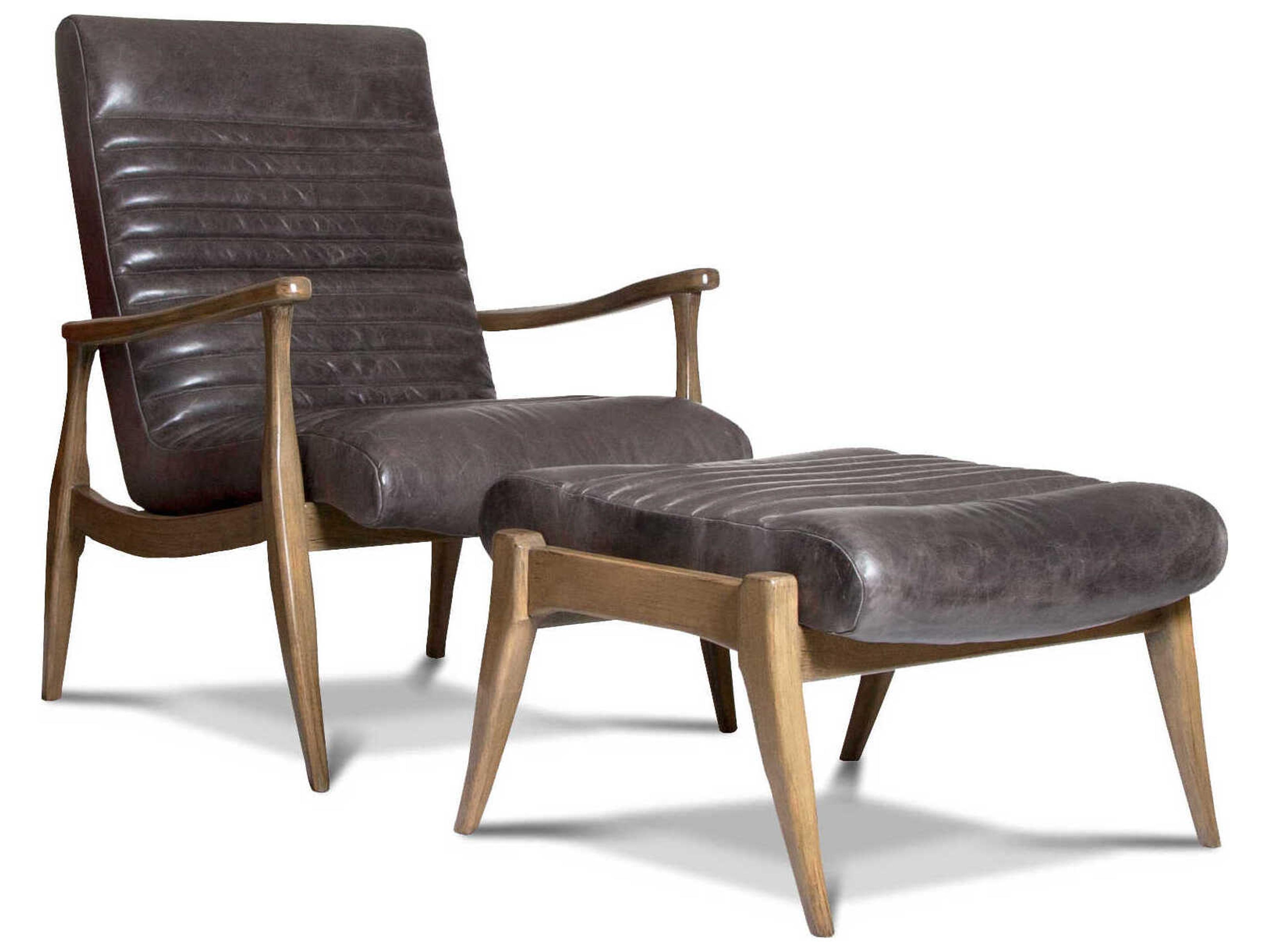 Erik Chair and Ottoman Set