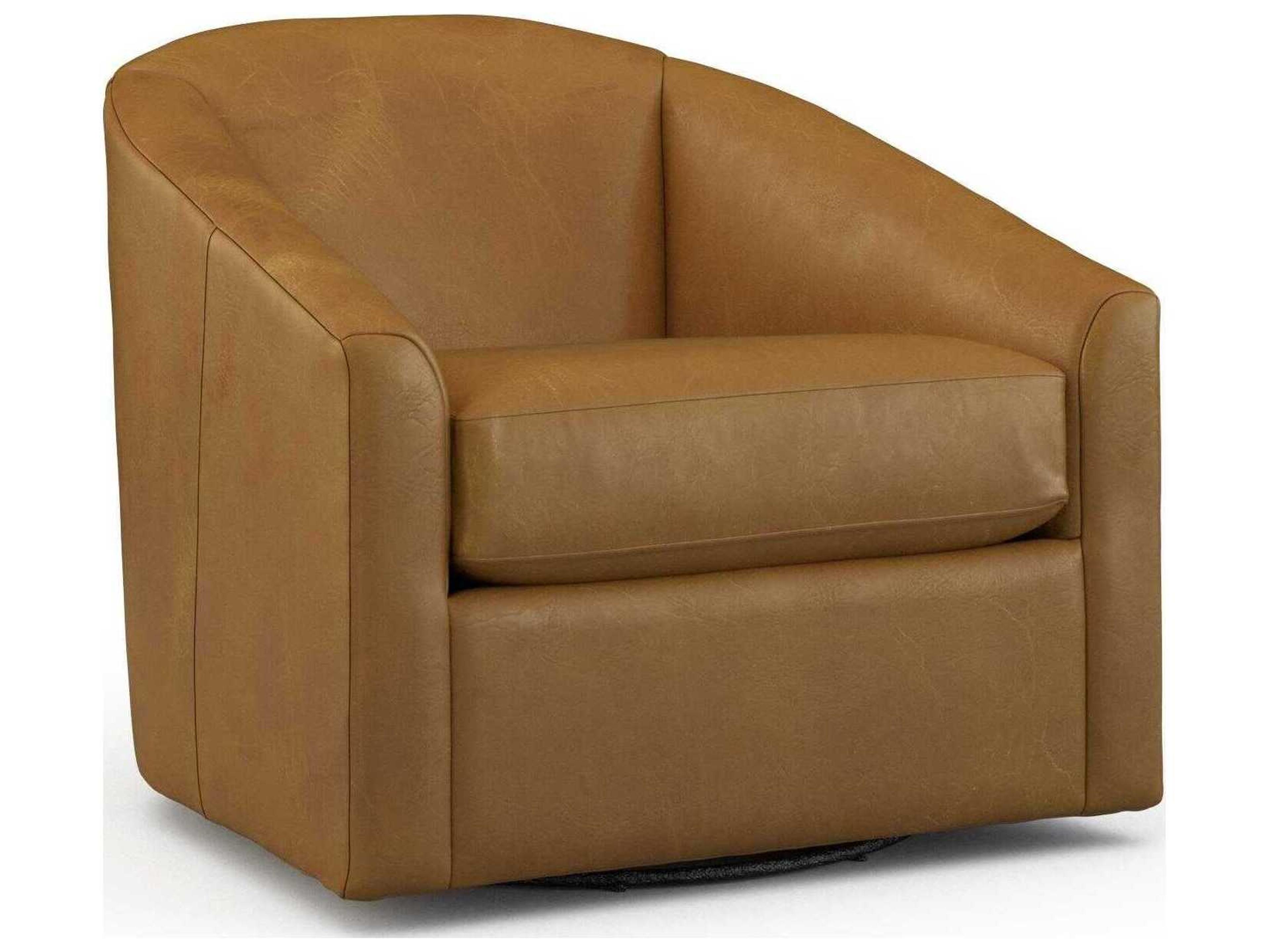 Precedent Tara Swivel Leather Accent Chair