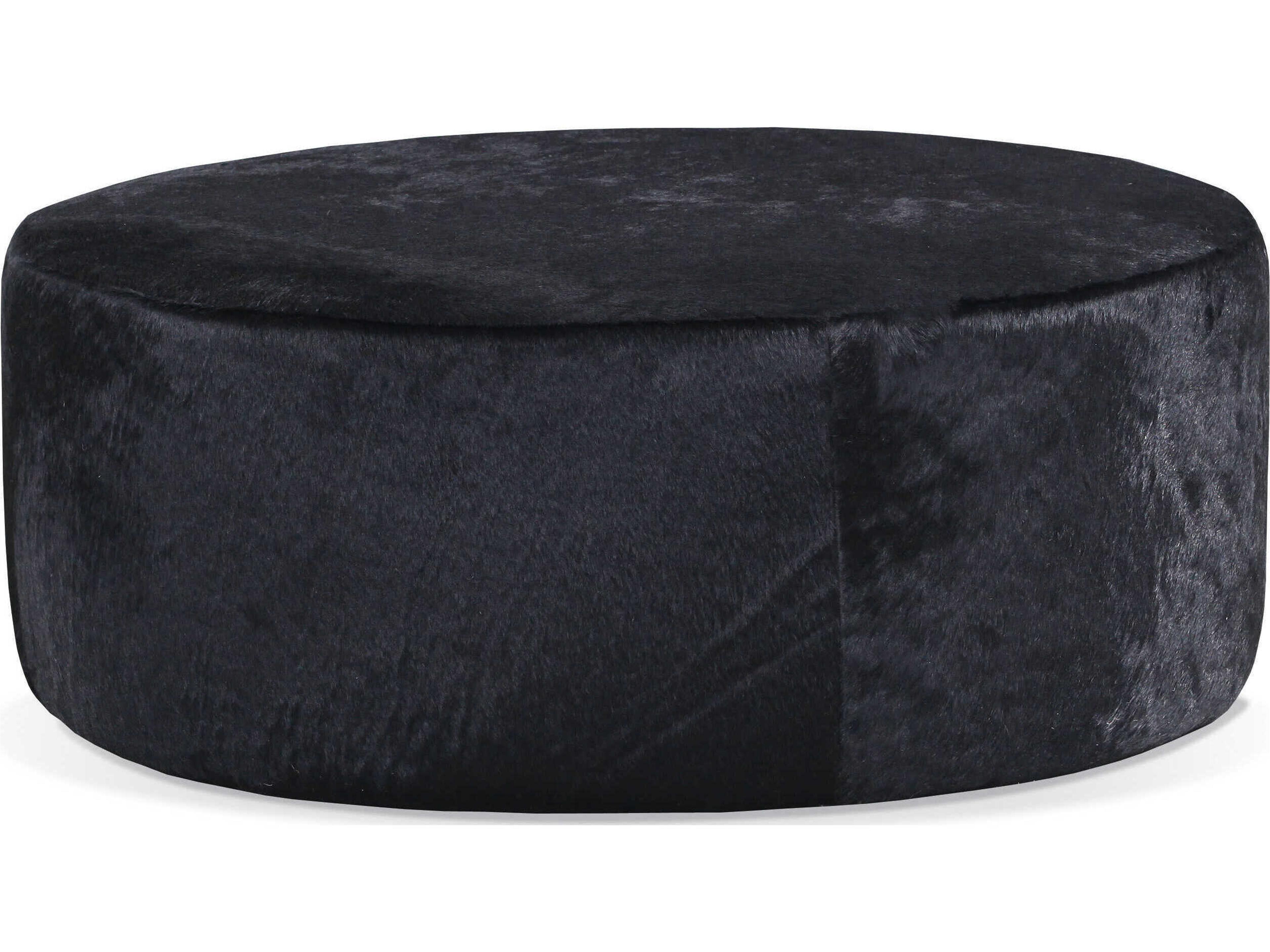 Tina Leather Ottoman